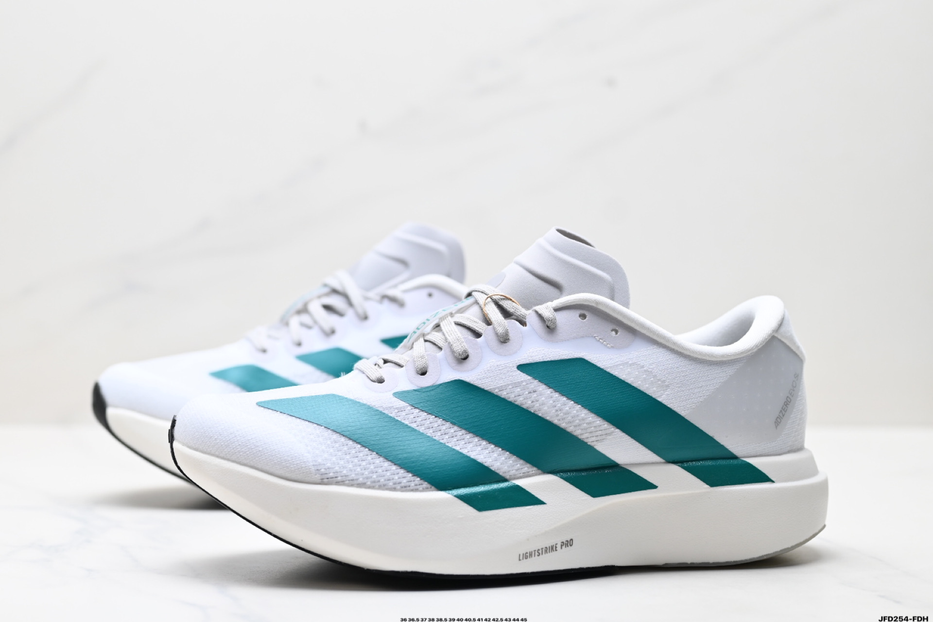 Adidas Adizero Evo SL White/Green Running Shoe - Low Top, Comfortable, Durable 5 i1746550950652 8405 0 3