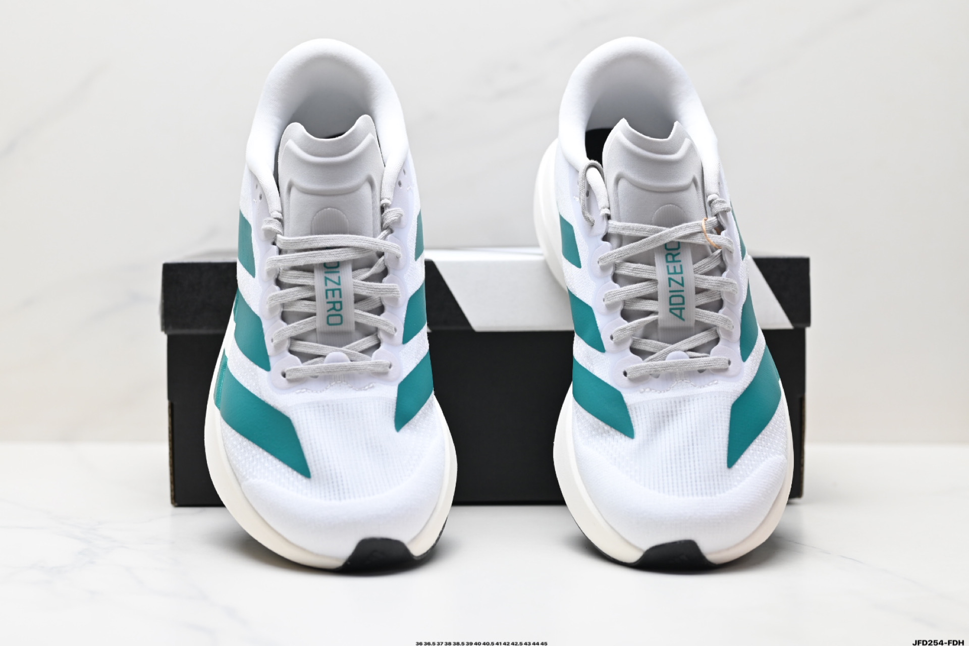 Adidas Adizero Evo SL White/Green Running Shoe - Low Top, Comfortable, Durable 8 i1746550950652 9641 0 6