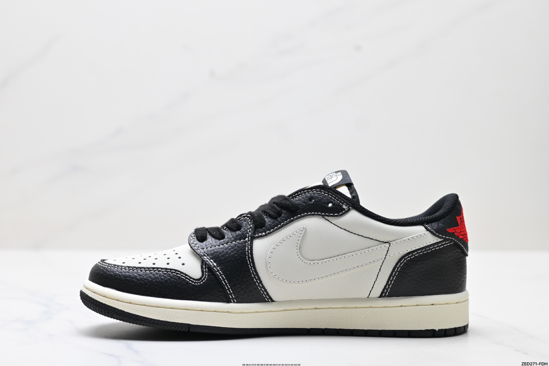 270 AJ1倒勾Travis Scott x Air Jordan 1 ” Reverse Mocha “ AJ1乔1 TS 闪电 联名倒钩 低帮文化篮球鞋 XZ5749-007