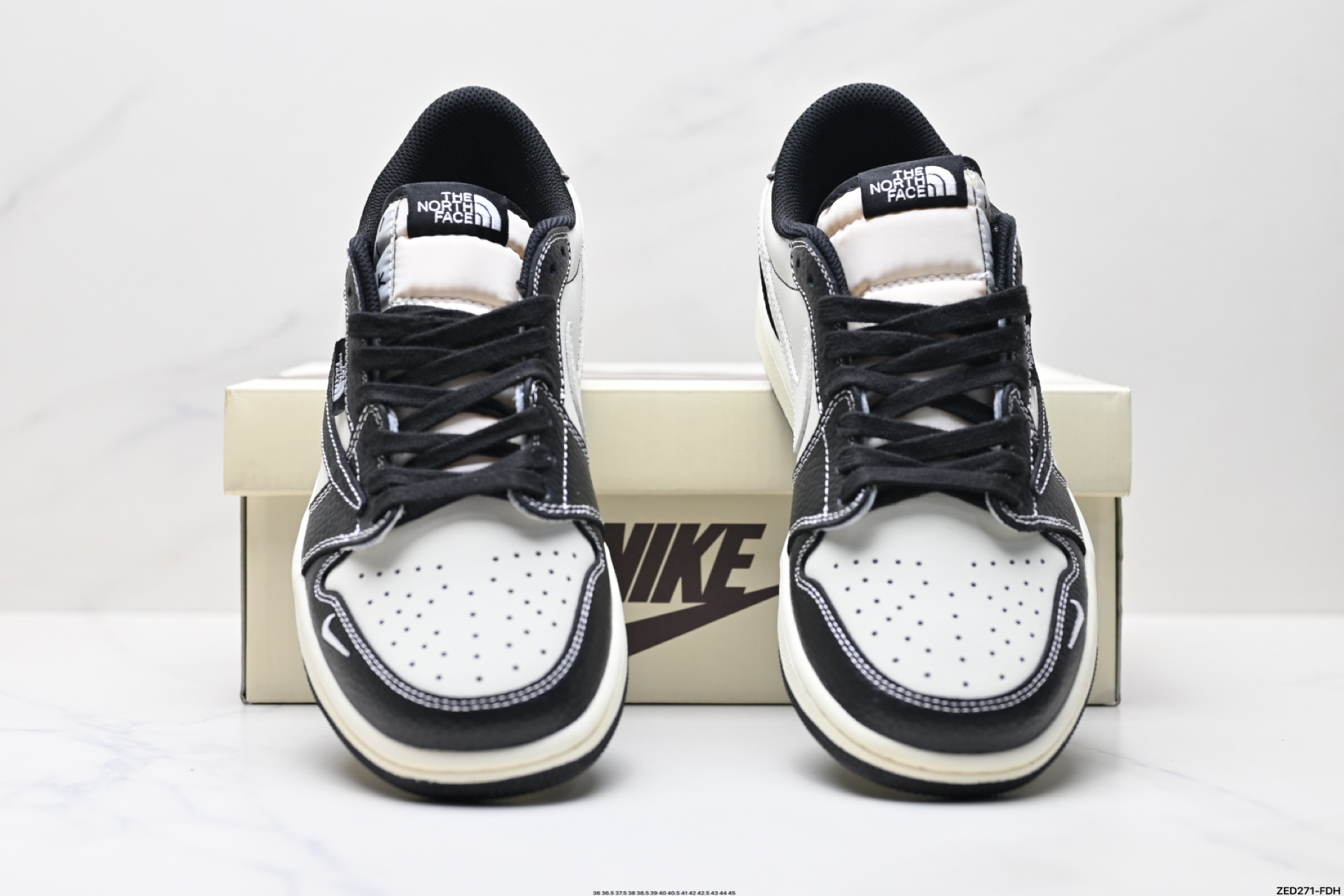 270 AJ1倒勾Travis Scott x Air Jordan 1 ” Reverse Mocha “ AJ1乔1 TS 闪电 联名倒钩 低帮文化篮球鞋 XZ5749-007