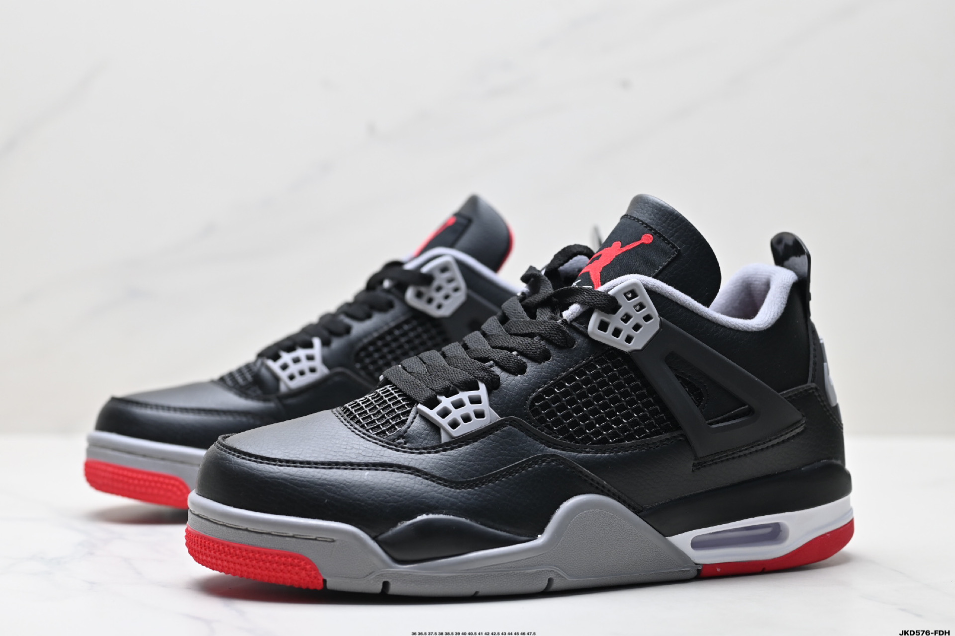 Nike Air Jordan 4 Retro Basketball Shoes - FV5029-006 - Black/Grey/Red 5 i1746551142947 440 0 3