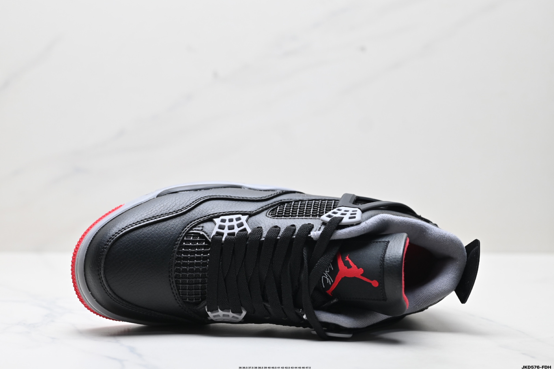 Nike Air Jordan 4 Retro Basketball Shoes - FV5029-006 - Black/Grey/Red 3 i1746551142947 7802 0 1