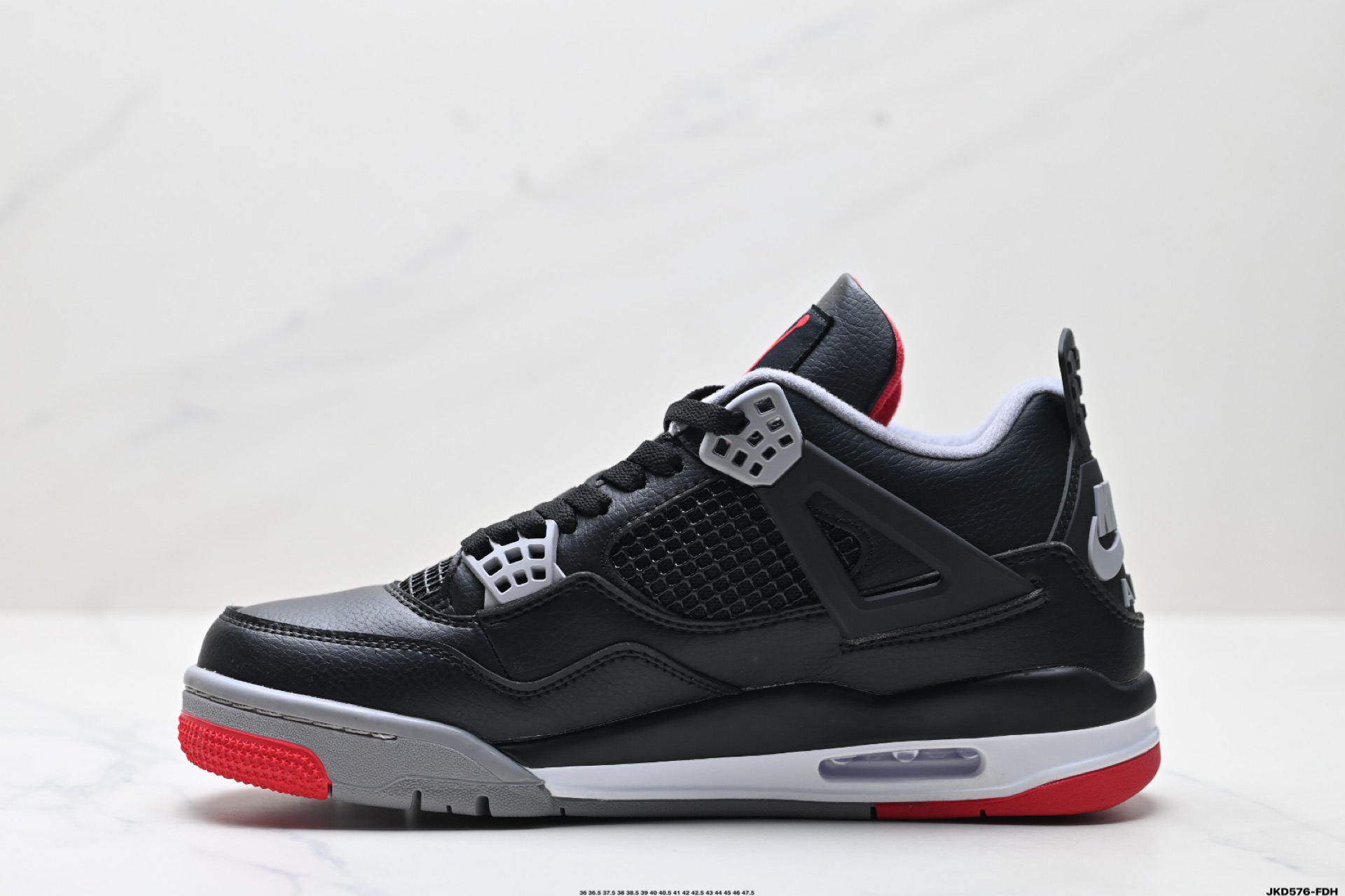 Nike Air Jordan 4 Retro Basketball Shoes - FV5029-006 - Black/Grey/Red 4 i1746551142948 1362 0 2