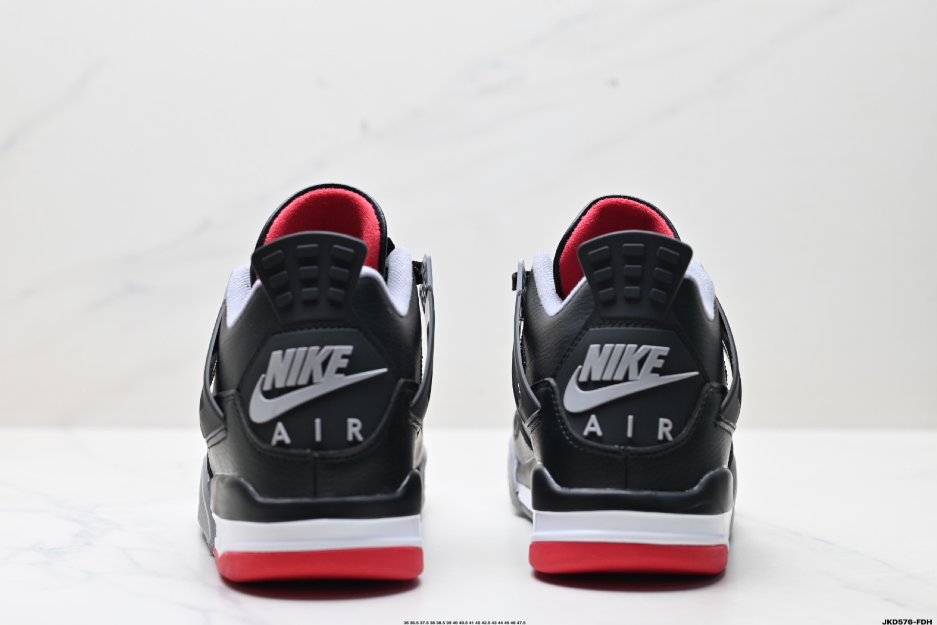 Nike Air Jordan 4 Retro Basketball Shoes - FV5029-006 - Black/Grey/Red 7 i1746551144240 1744 0 5