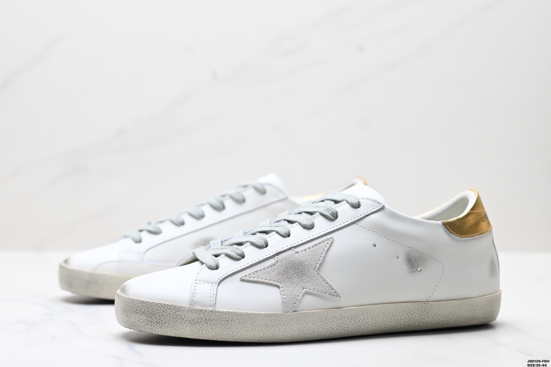 Golden Goose Super Star Zapatillas Deportivas de Cuero Blancas para Mujer 5 i1746551188248 4840 0 3