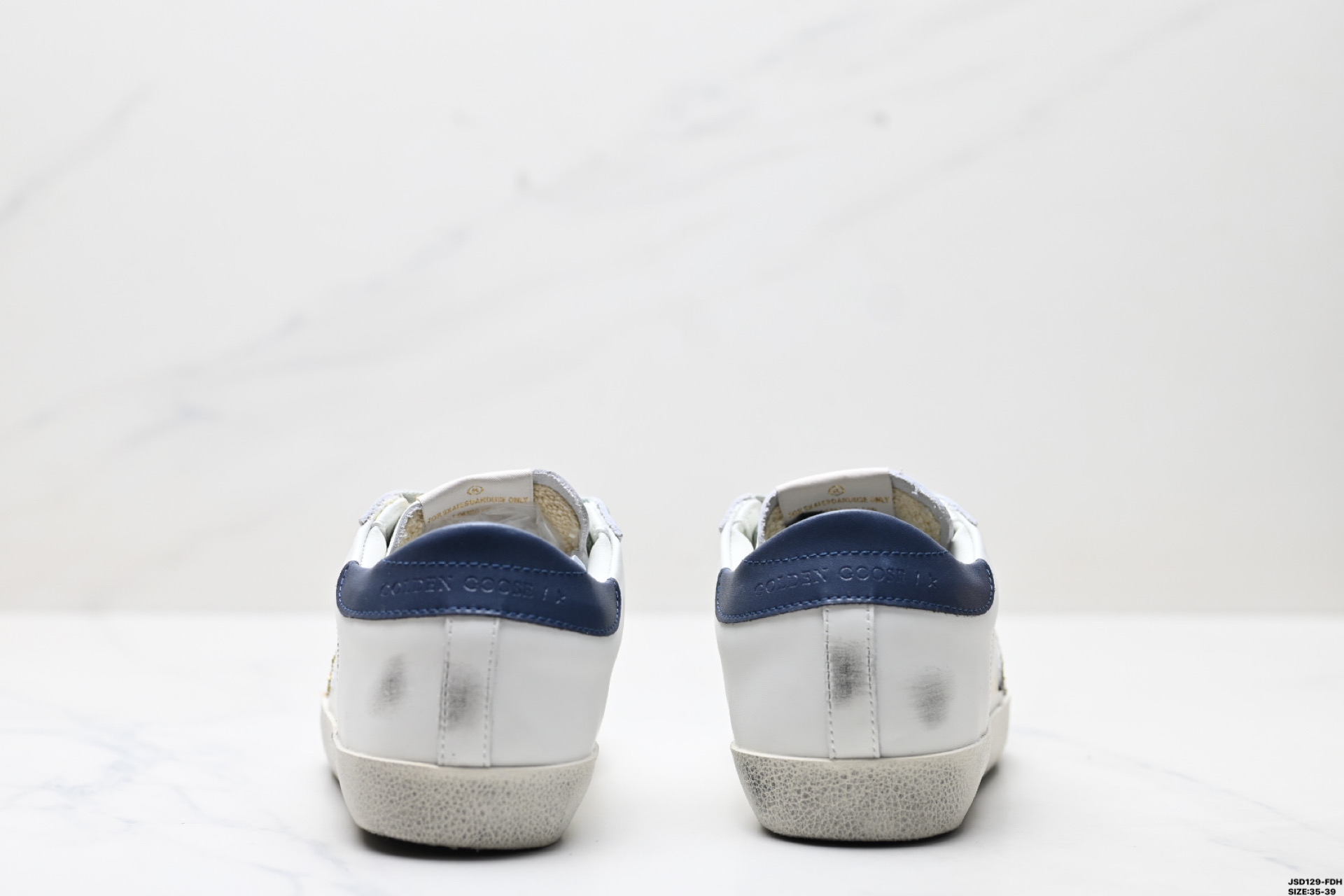 Golden Goose Super Star Zapatillas Deportivas con Estrella Dorada y Detalles en Azul 7 i1746551373029 5226 0 5