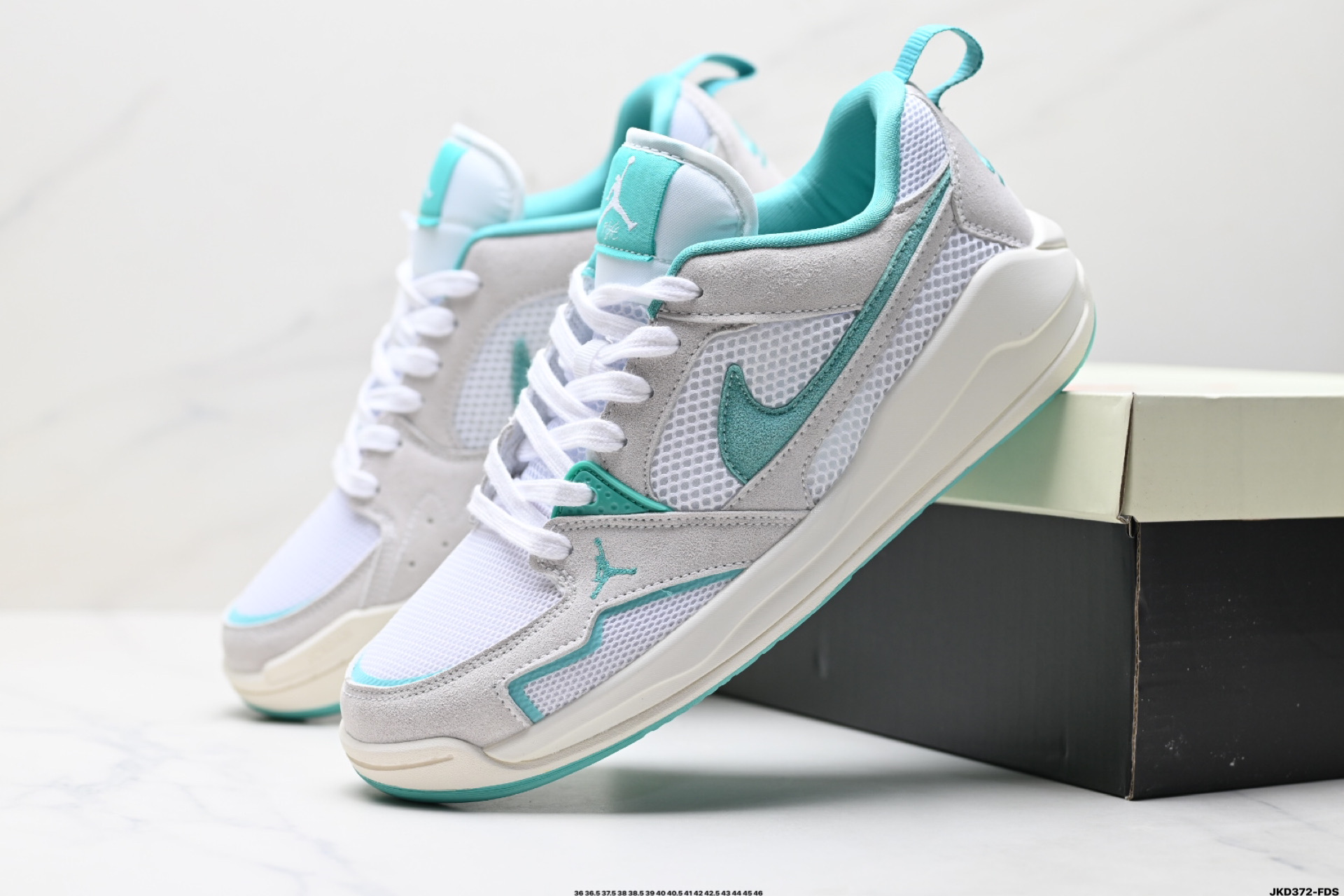 Nike Air Jordan CMFT Era White/Aquatic Low Top Lifestyle Shoes HJ6778-113 9 i1746631958868 855 0 6