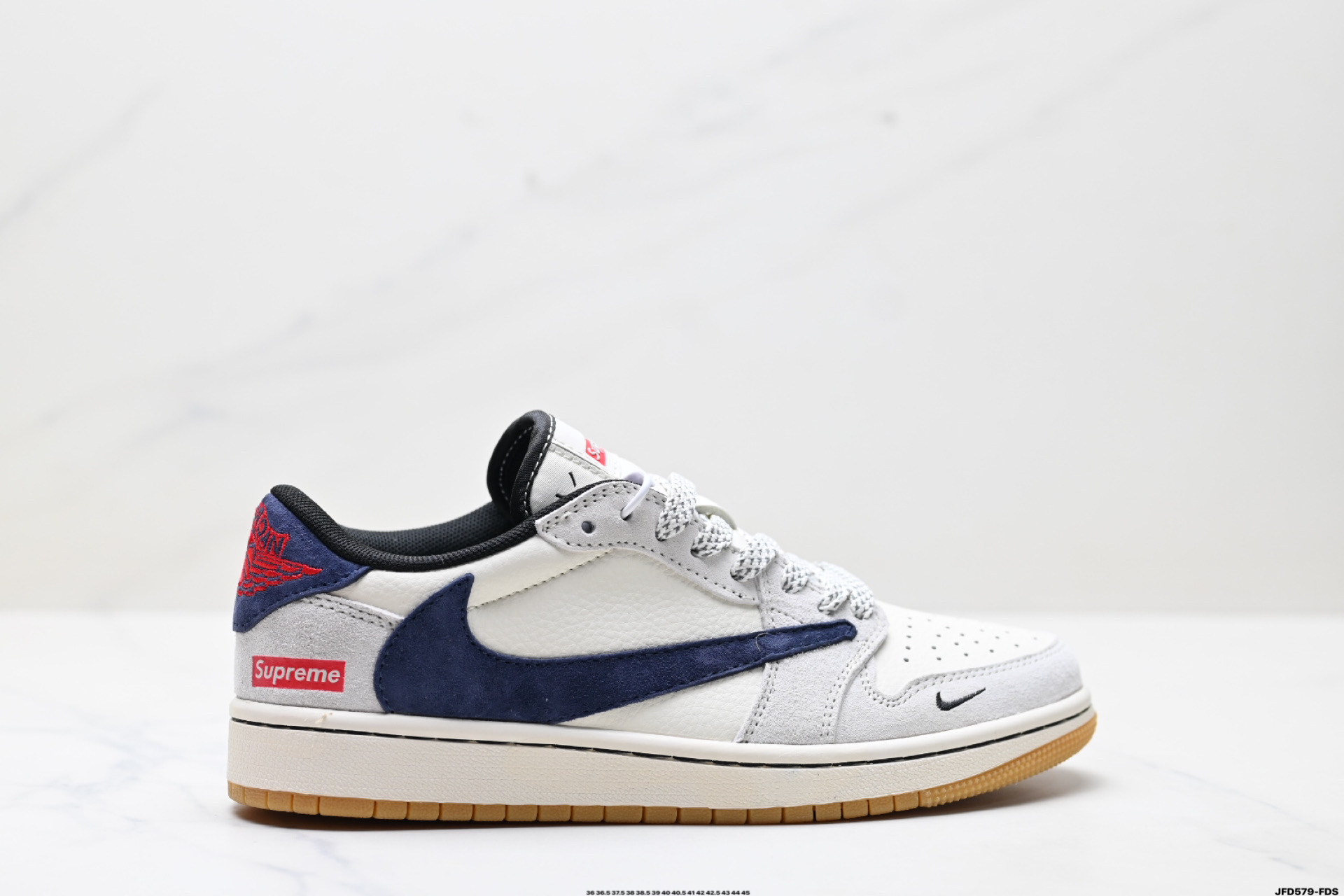 Air Jordan 1 Low Travis Scott Reverse Mocha Supreme Custom Sneakers 2 i1746632035753 4651 0 0