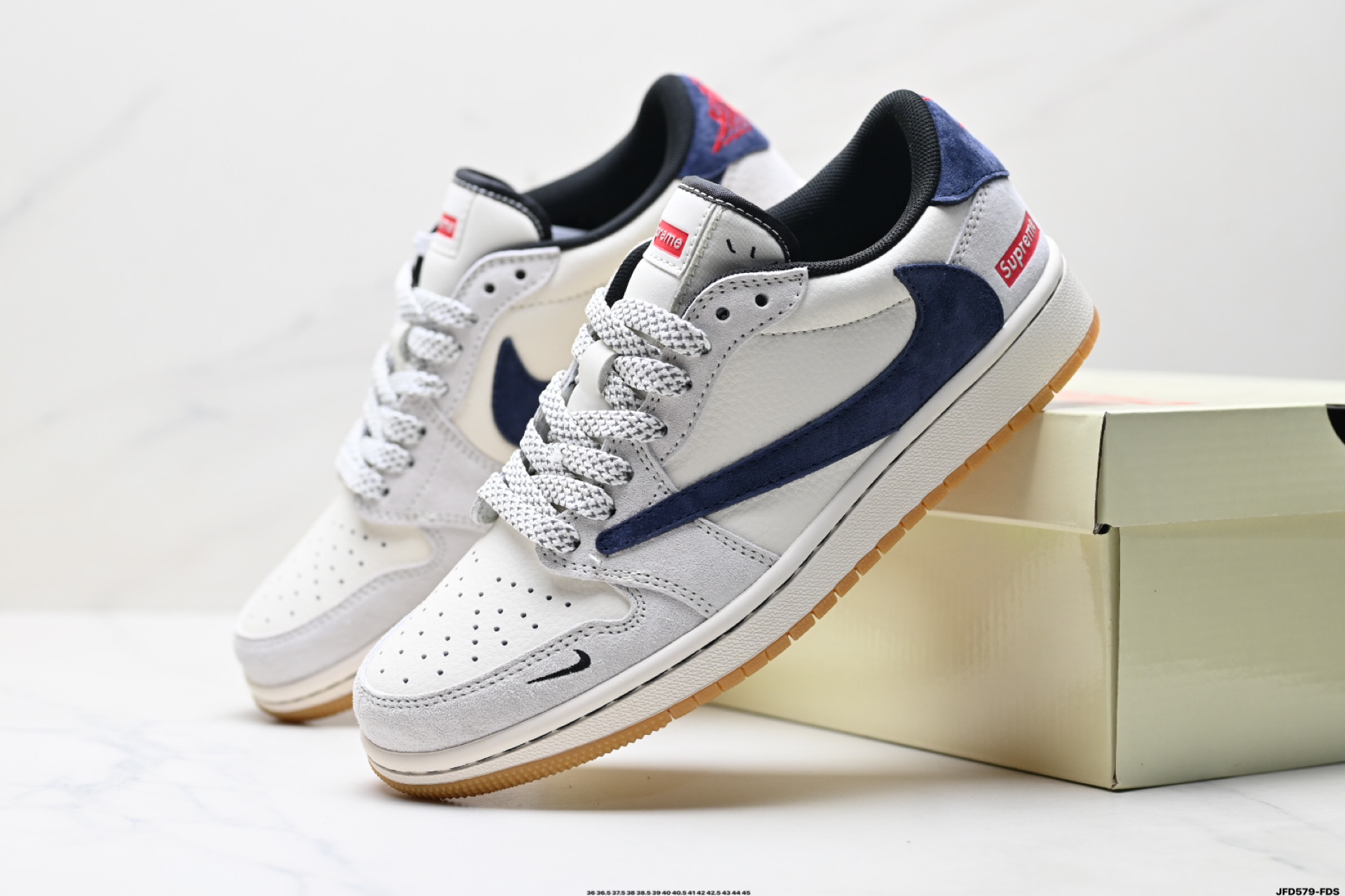 Air Jordan 1 Low Travis Scott Reverse Mocha Supreme Custom Sneakers 9 i1746632036946 3089 0 7