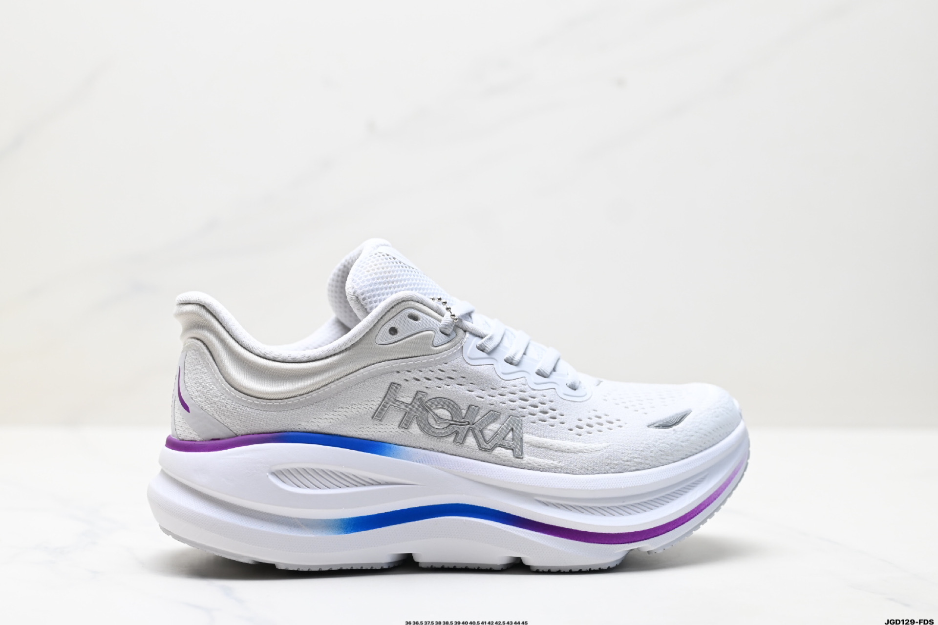 190 HOKA ONE ONE Bondi 9 复古舒适防滑耐磨 低帮 山地户外跑步鞋 1162012