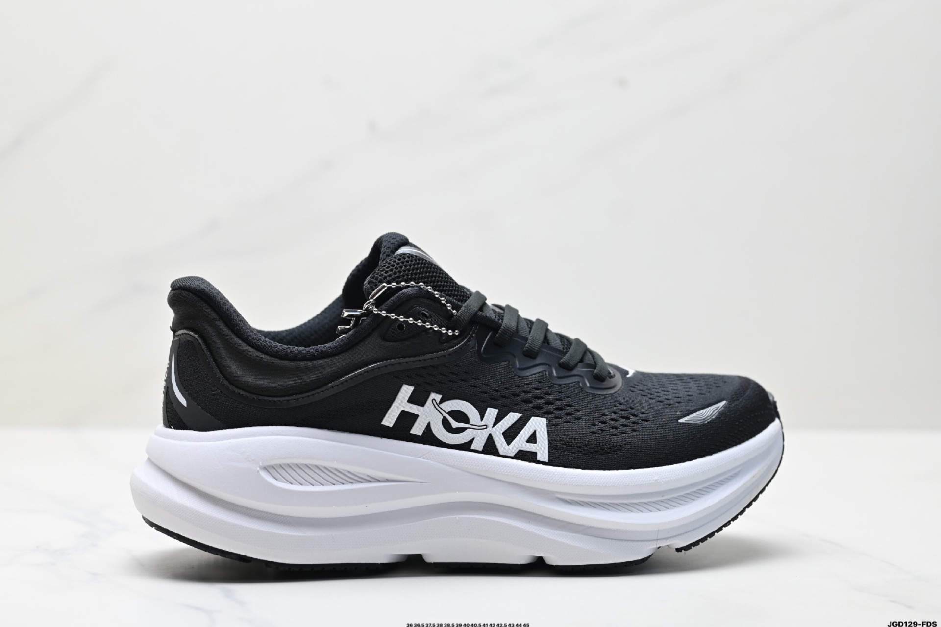 190 HOKA ONE ONE Bondi 9 复古舒适防滑耐磨 低帮 山地户外跑步鞋 1162012