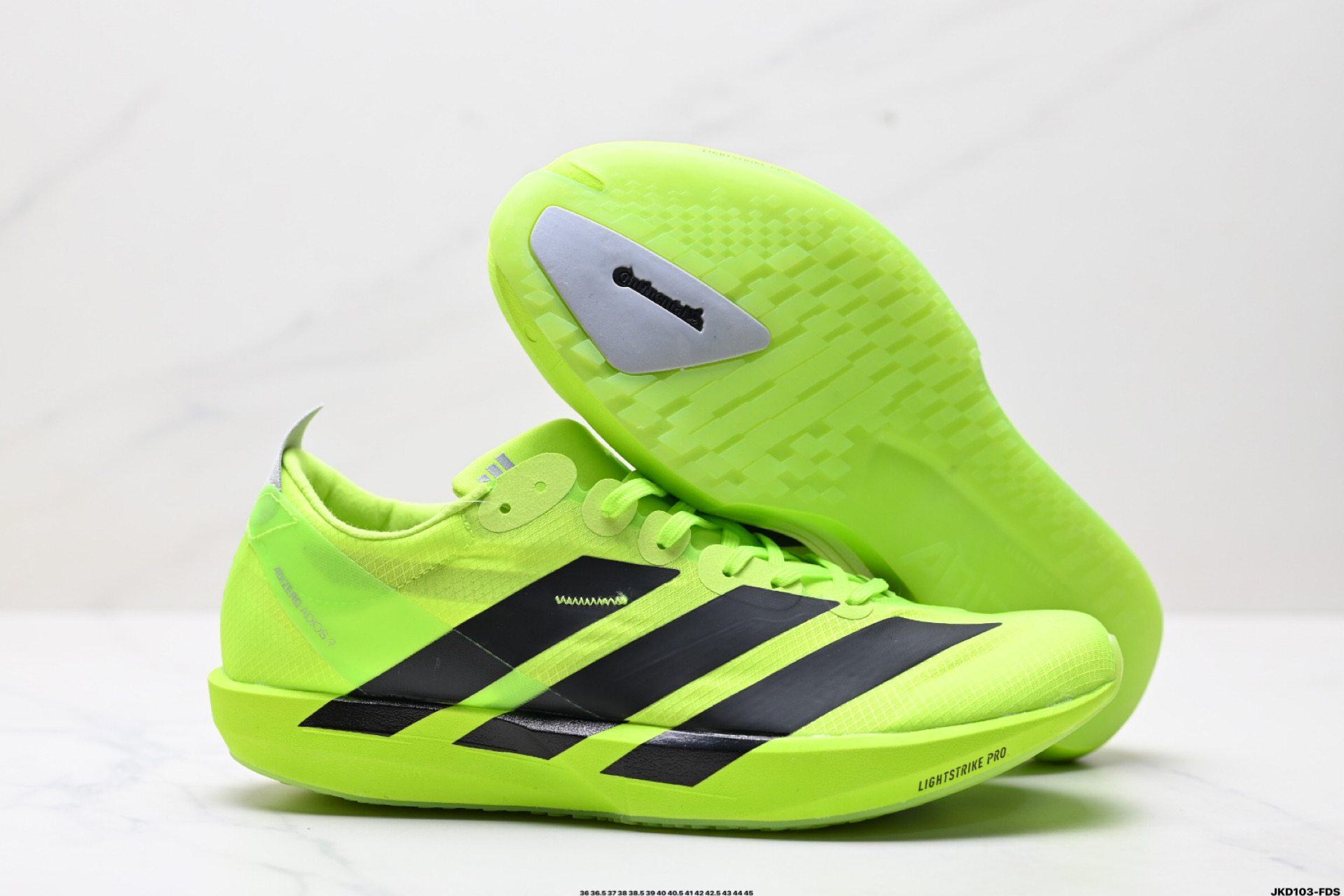 Adidas Adizero Adios 9 M: Lightweight, Breathable Running Shoes in Green 6 i1746633156929 2861 0 4