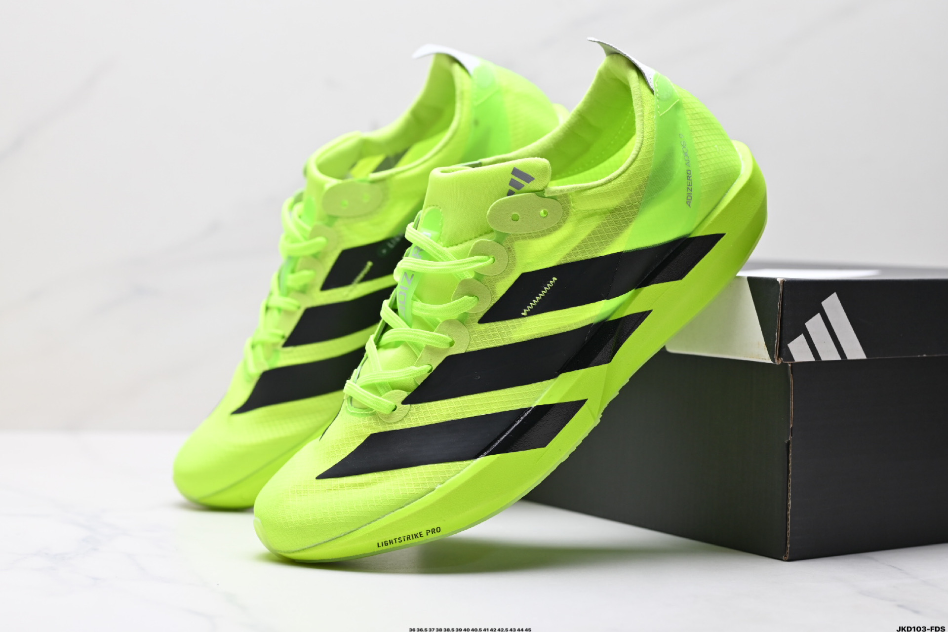 Adidas Adizero Adios 9 M: Lightweight, Breathable Running Shoes in Green 9 i1746633156929 8407 0 7