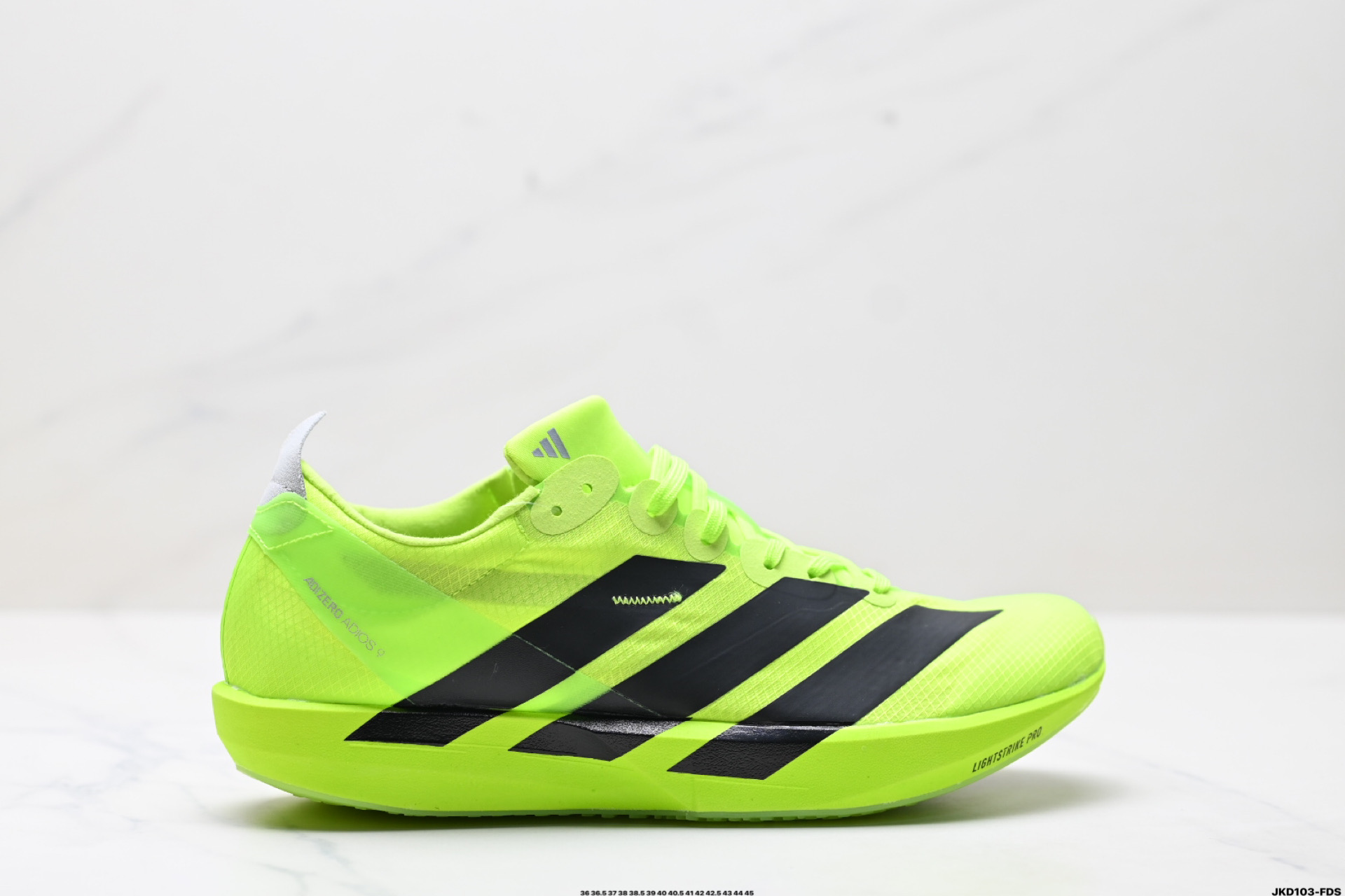 Adidas Adizero Adios 9 M: Lightweight, Breathable Running Shoes in Green 2 i1746633156929 9286 0 0