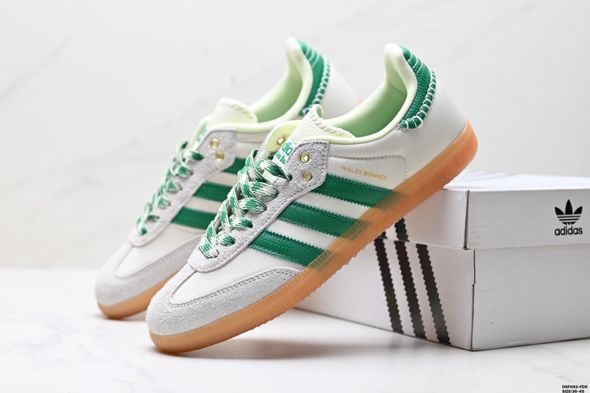 Adidas Originals WB Samba Green/White Casual Sneakers GY4344 3 i1746633788658 6172 0 7