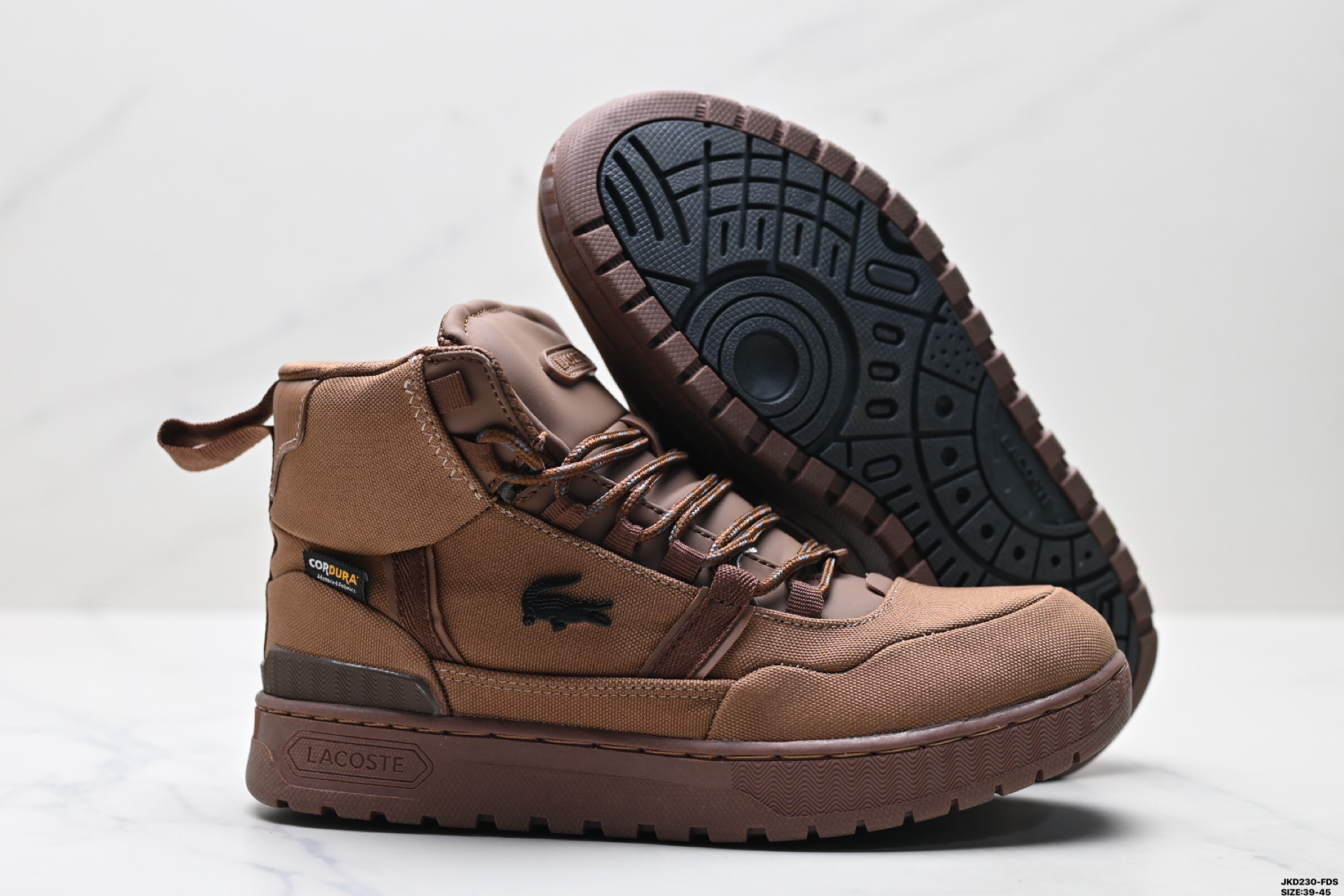 Lacoste Men's High-Top Textile Fashion Sneakers - Stylish & Comfortable 7 i1746635907272 3451 0 4