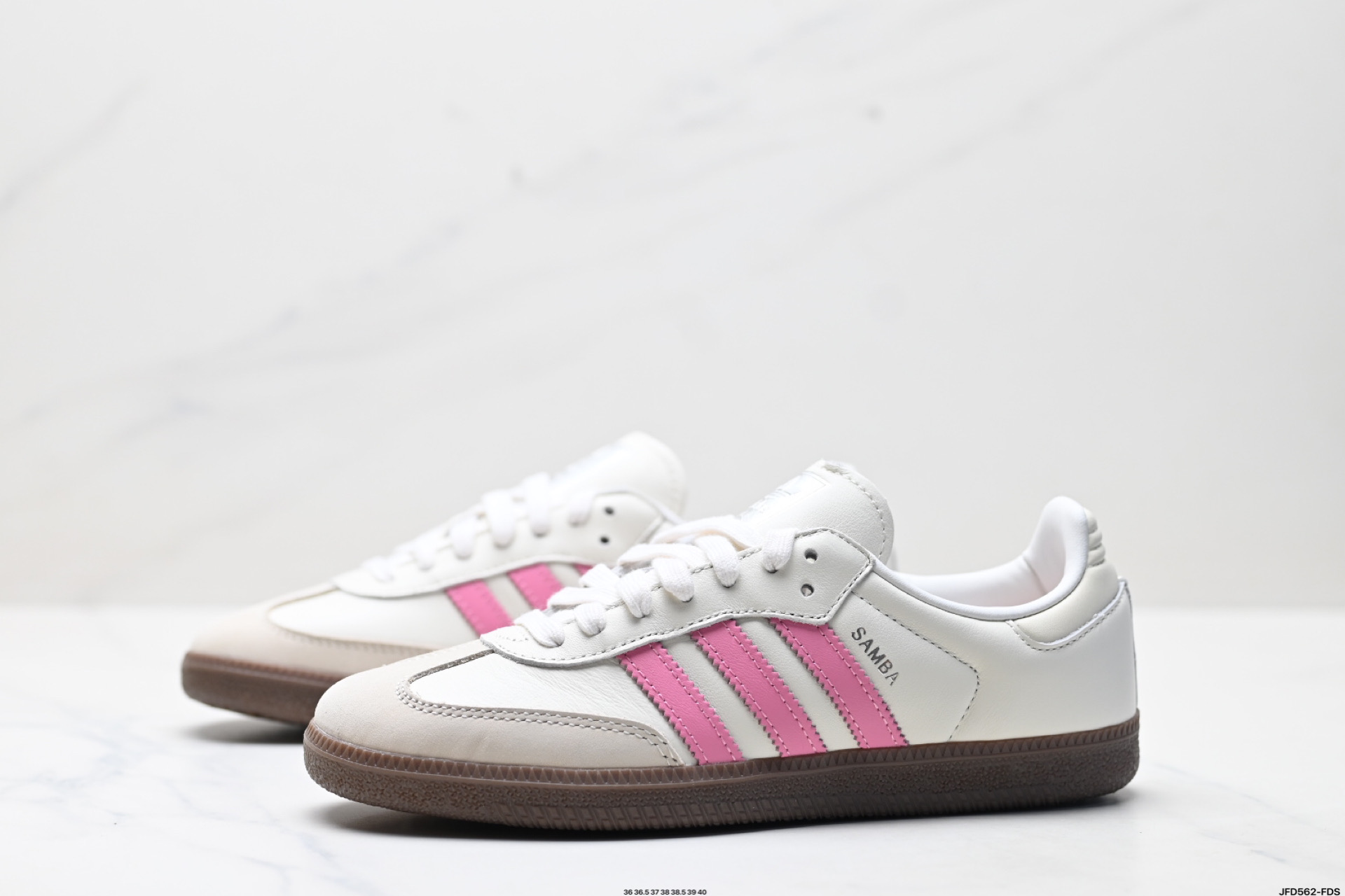 阿迪达斯三叶草Adidas Originals Samba OG 桑巴舞系列绅士德训百搭低帮休闲运动板鞋 IG1962