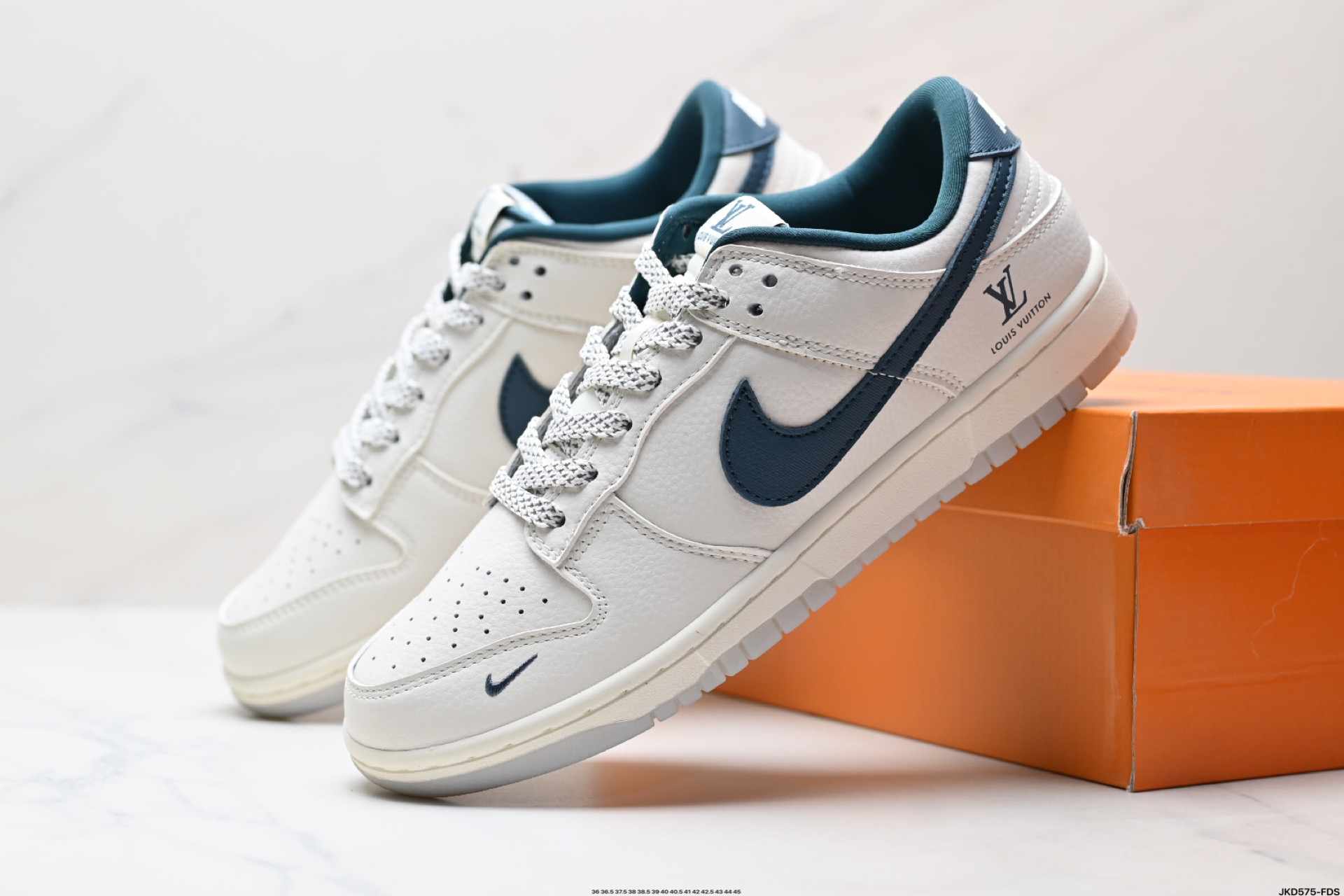 Nike Dunk Low Retro White/Blue/Red Sneakers - Comfortable & Stylish 4 i1746638243349 7862 0 7