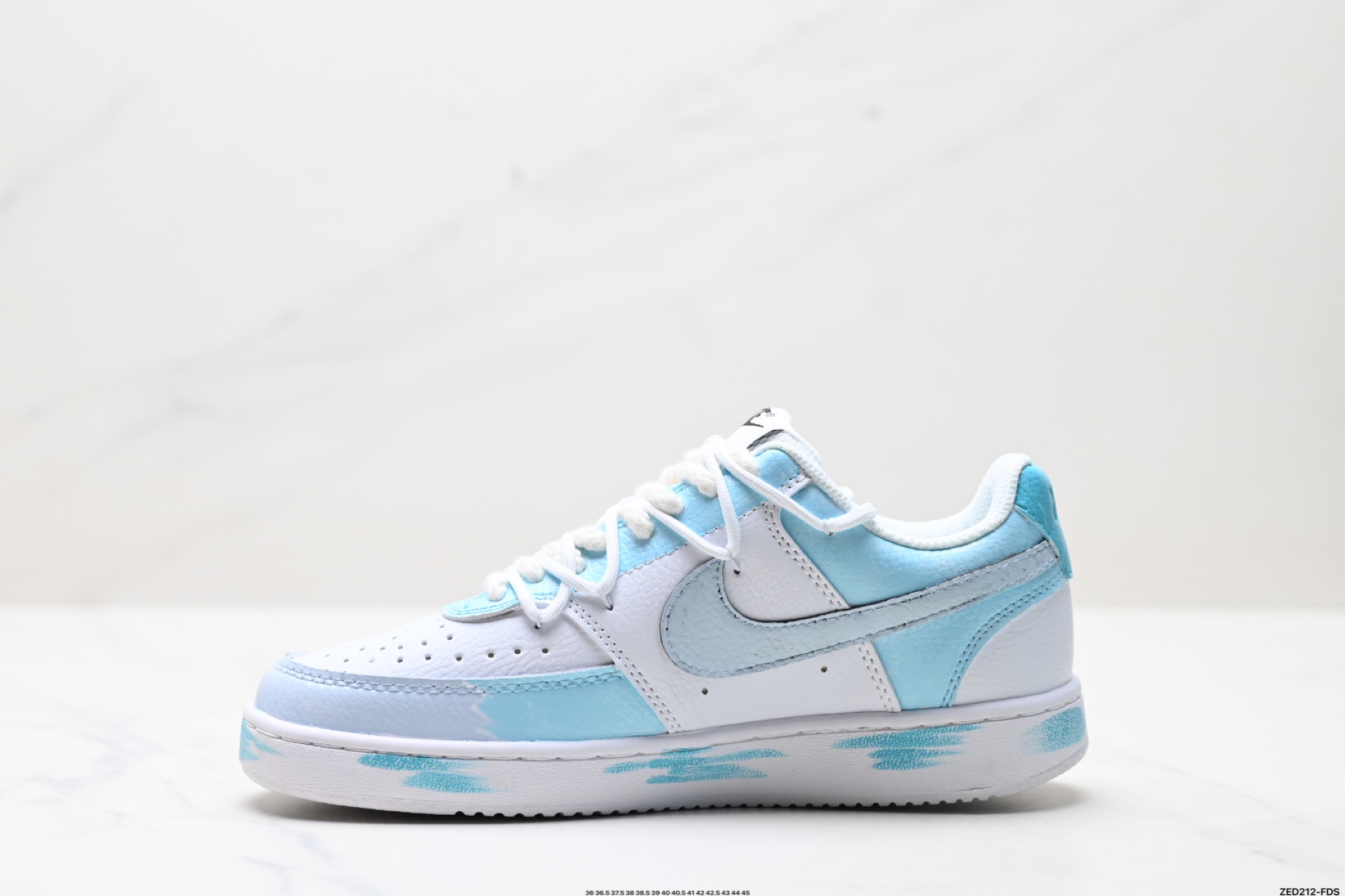 270 NIKE COURT VISION LO ‘DIY’定制 低帮百搭 透气休闲运动板鞋 DH2987-218