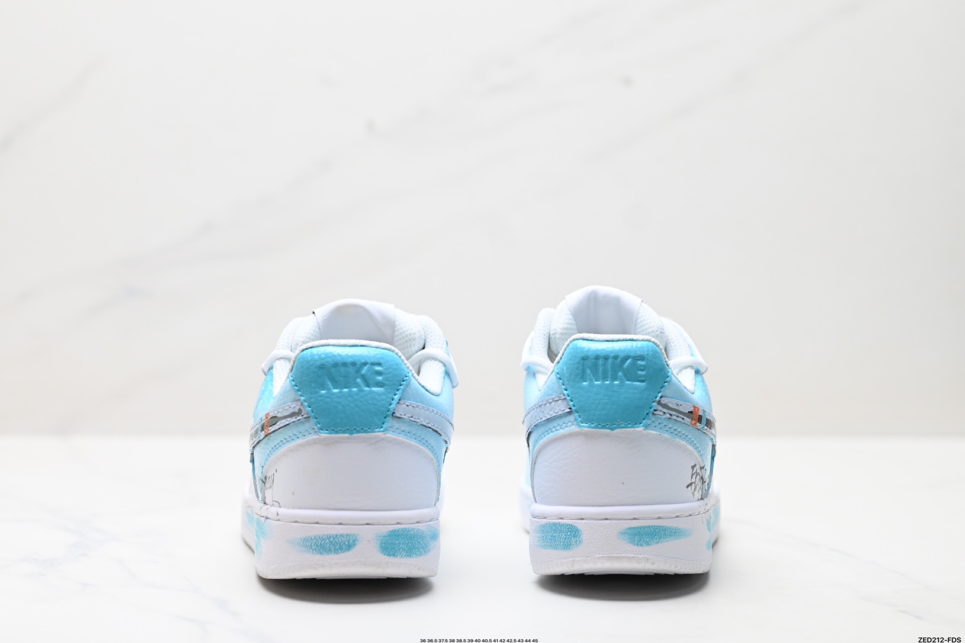 270 NIKE COURT VISION LO ‘DIY’定制 低帮百搭 透气休闲运动板鞋 DH2987-218