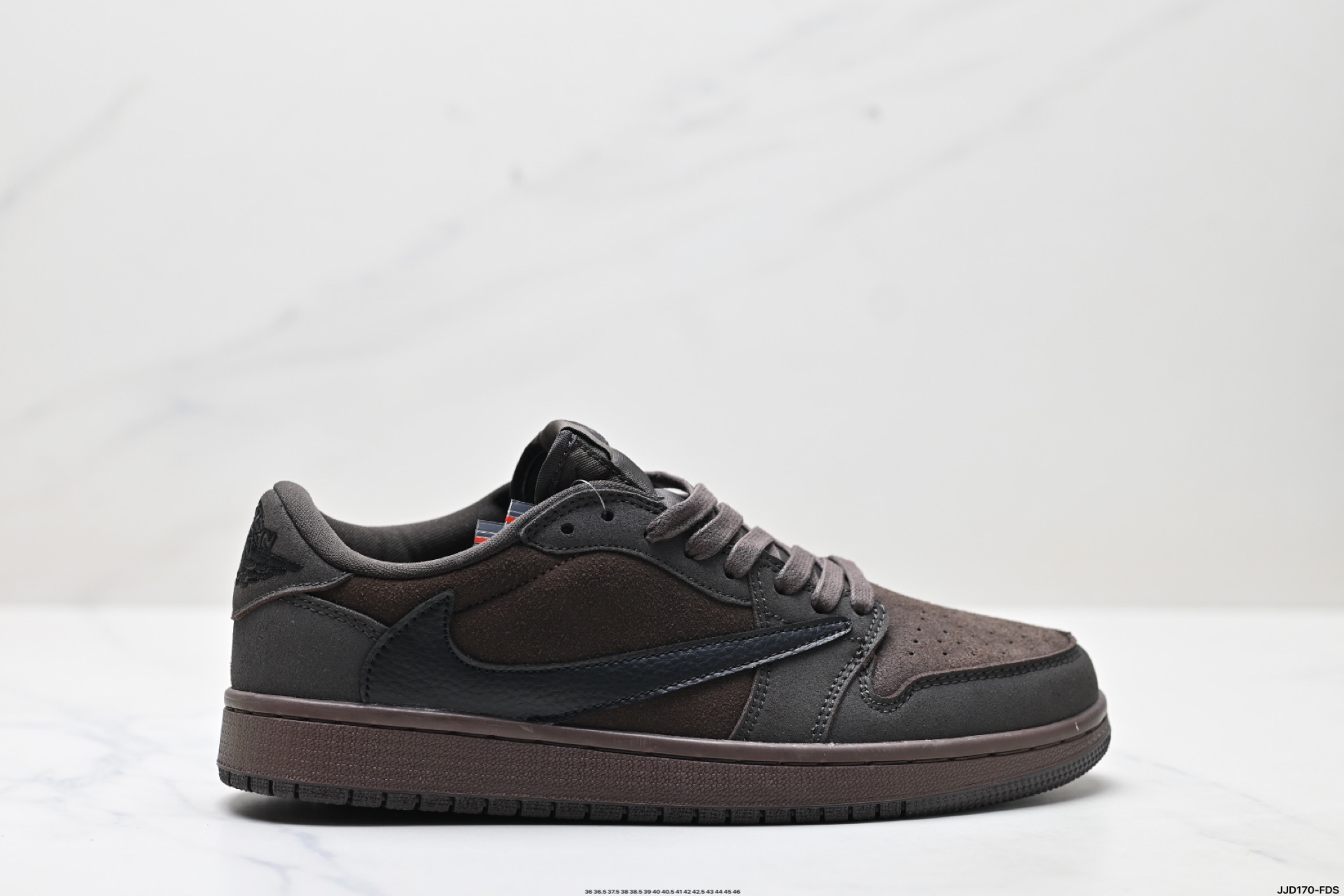 Air Jordan 1 Travis Scott Reverse Mocha Low-Top Sneakers - DM7866-202 2 i1746639921258 4846 0 0