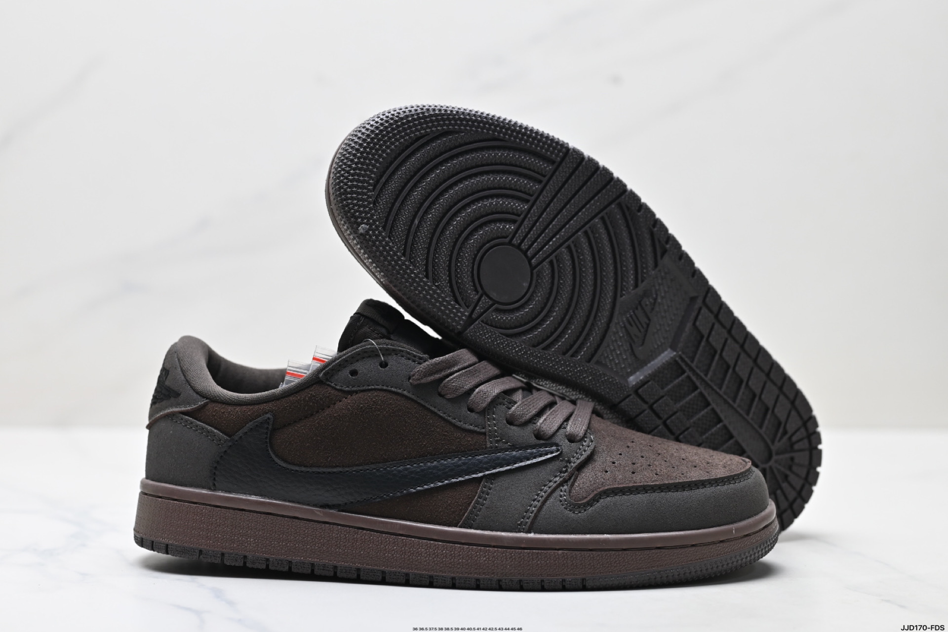 Air Jordan 1 Travis Scott Reverse Mocha Low-Top Sneakers - DM7866-202 6 i1746639921259 5846 0 4