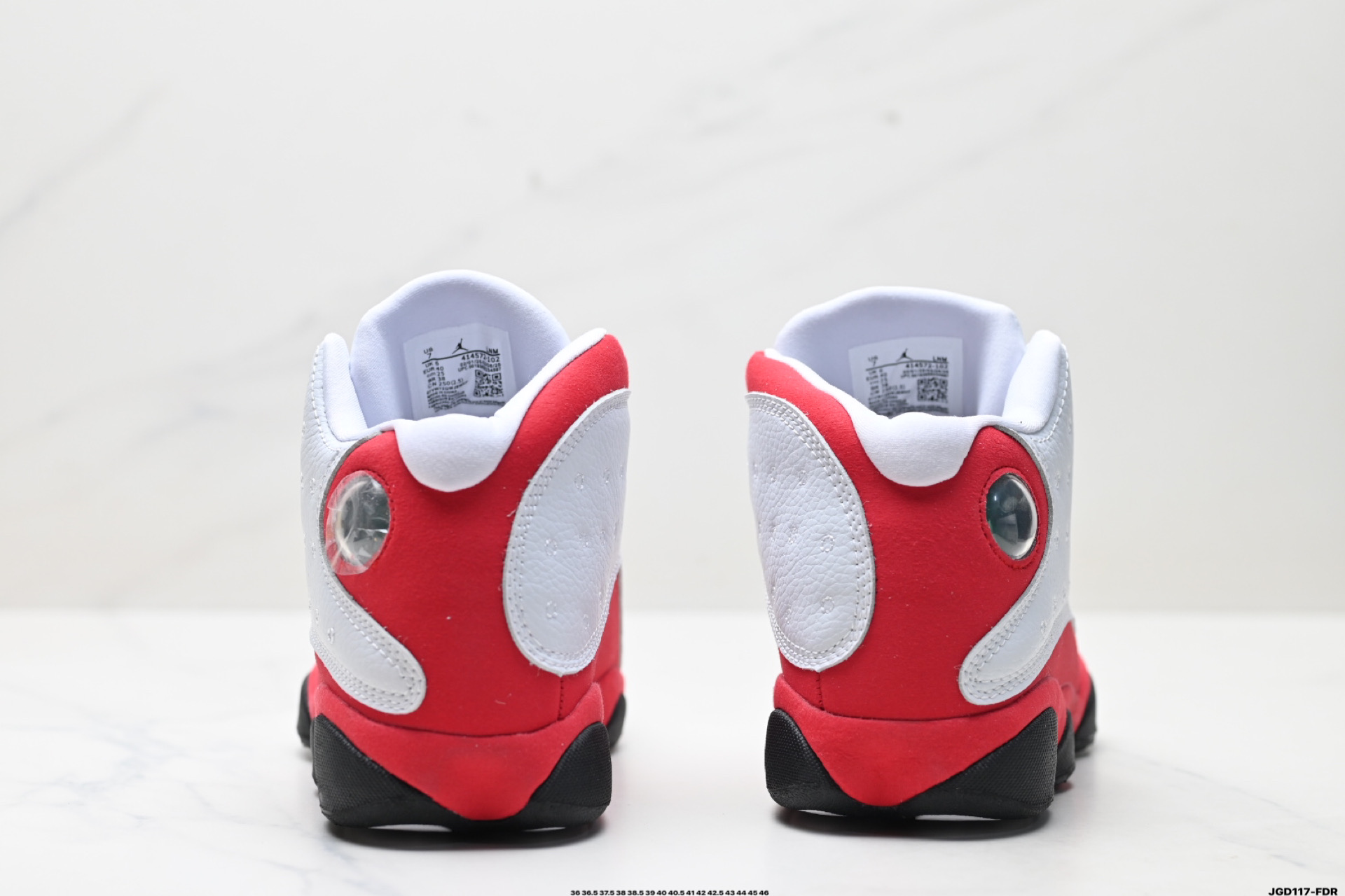Nike Air Jordan 13 Retro White Red Basketball Shoes 414572-102 7 i1746719845544 1987 0 5