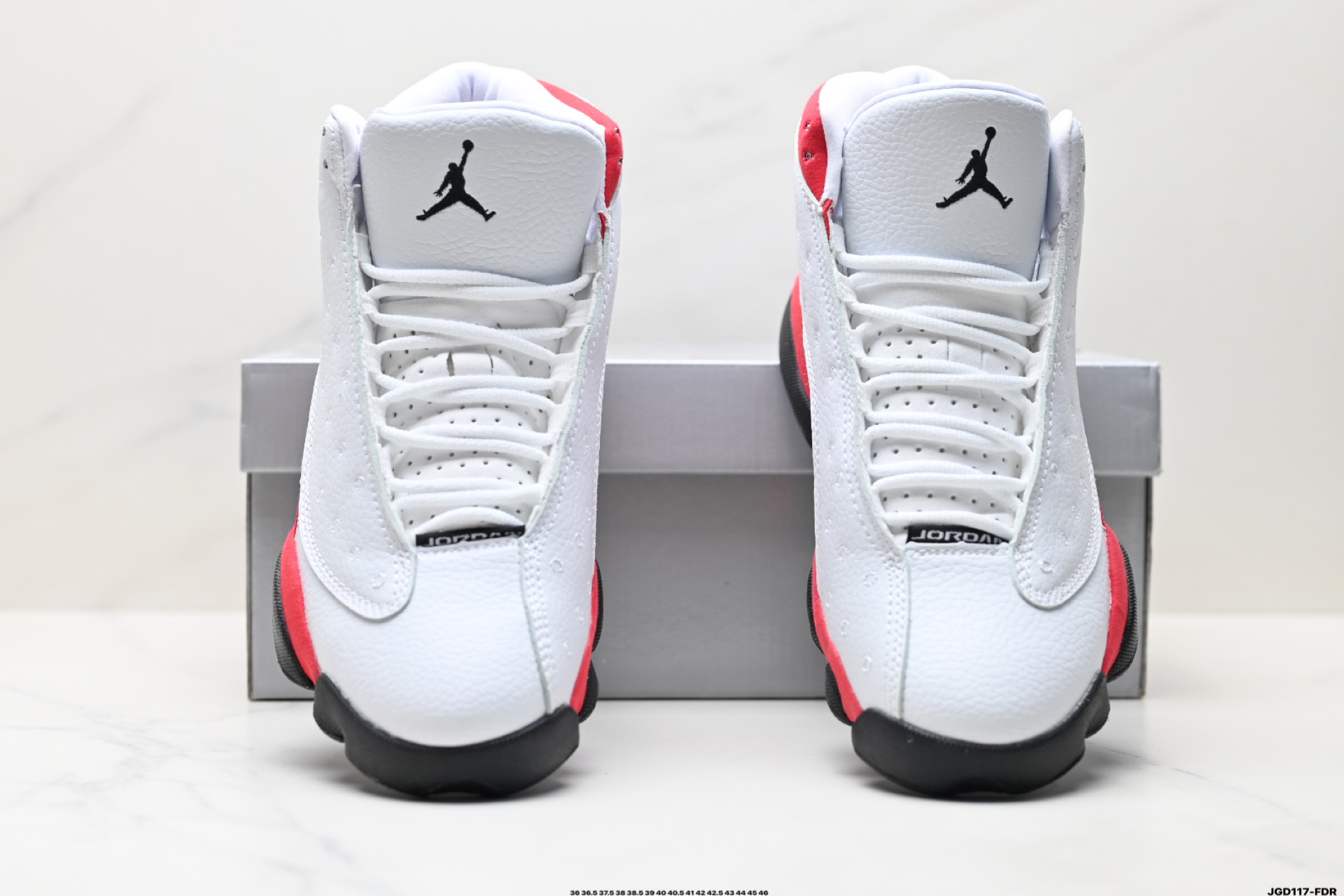 Nike Air Jordan 13 Retro White Red Basketball Shoes 414572-102 8 i1746719848022 2266 0 6