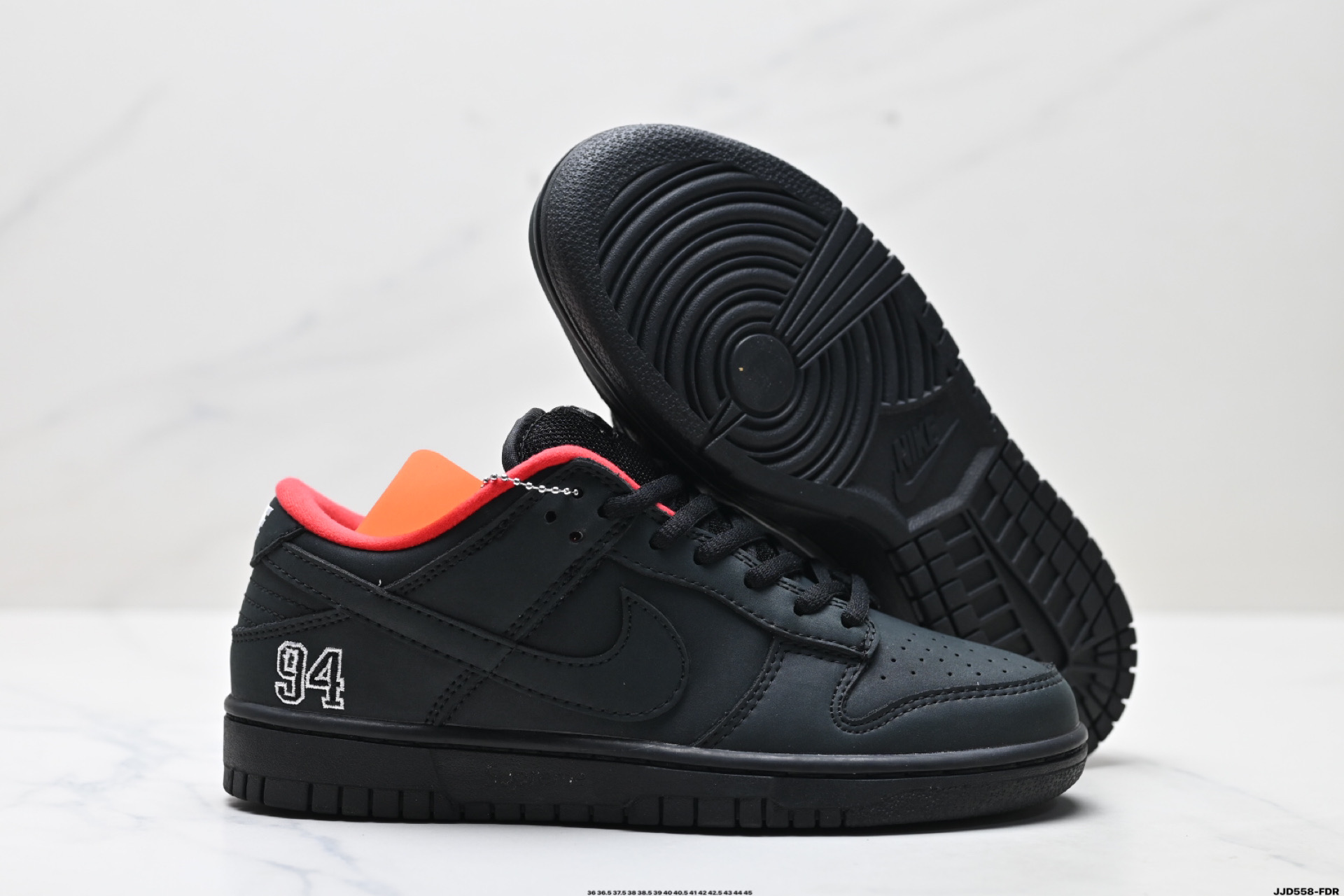Nike Dunk Low Retro '94' Black Casual Lifestyle Sneakers HQ8487-001 6 i1746720690290 814 0 4