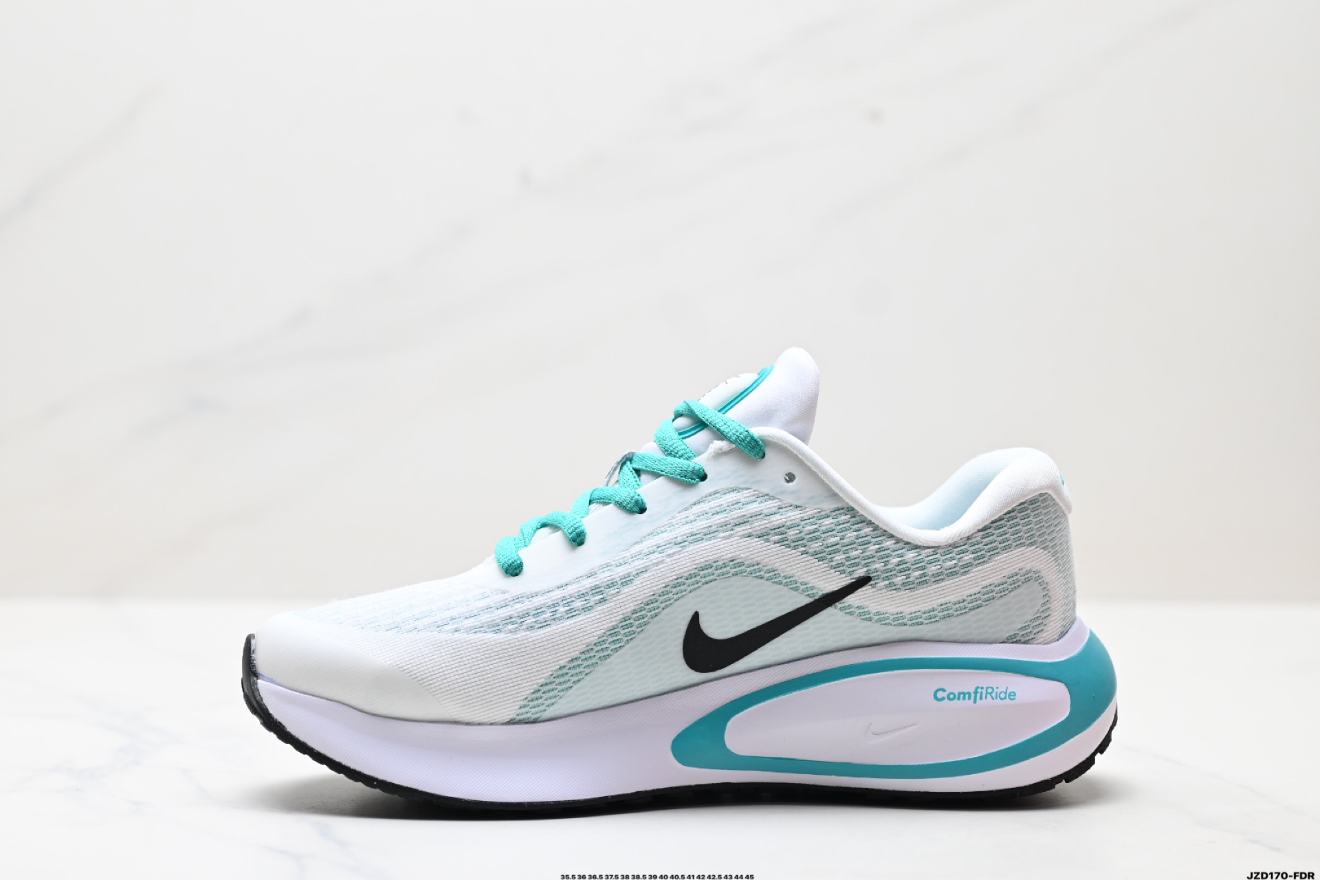 Nike Journey Run White/Black Running Shoe with Cushioned Support and Breathable Knit 4 i1746720860016 2660 0 2