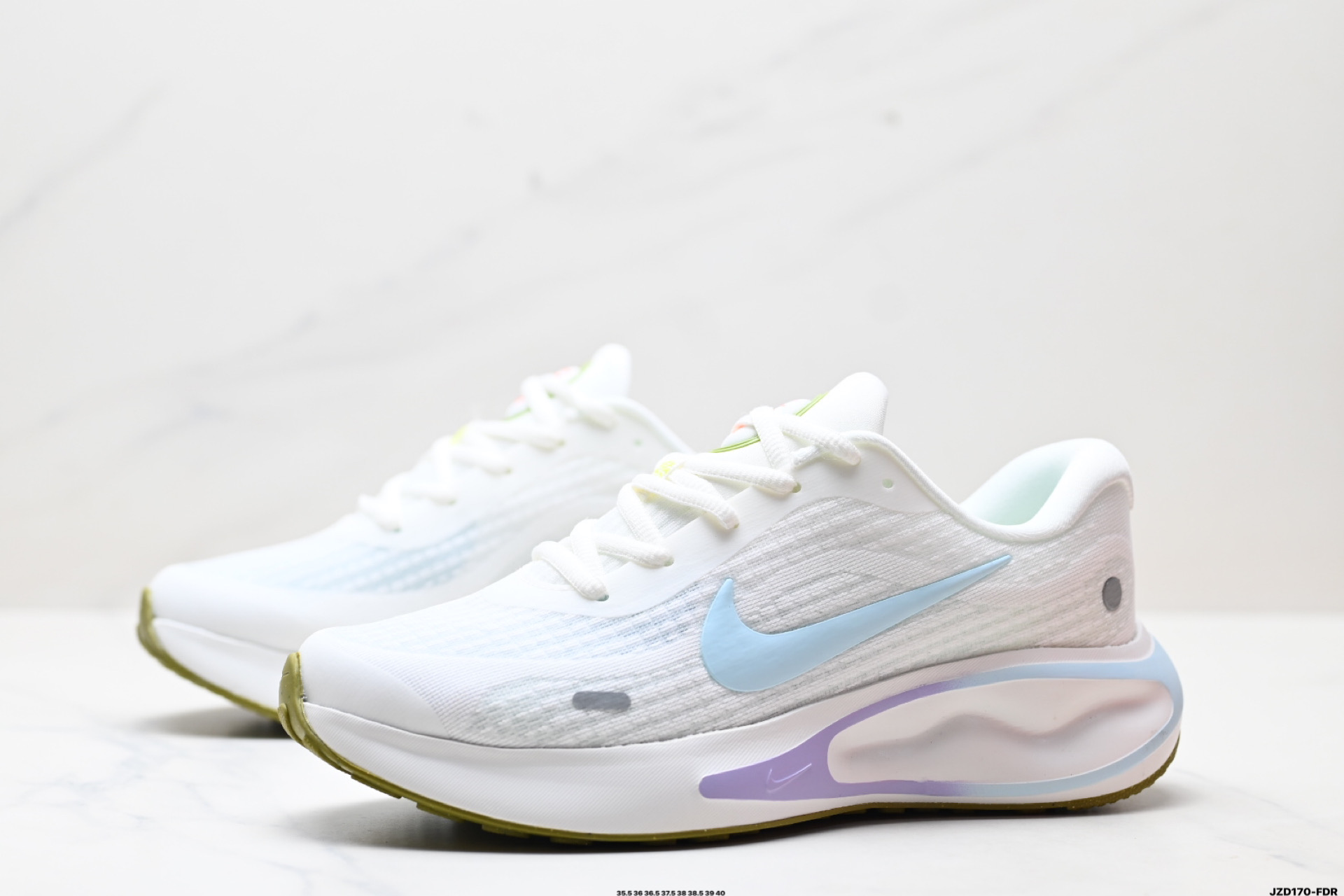 Nike Journey Run White Blue Women's Running Shoes HV1798-141 5 i1746720878728 3928 0 3