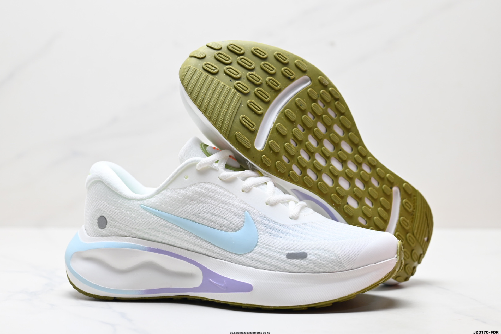 Nike Journey Run White Blue Women's Running Shoes HV1798-141 6 i1746720878730 1305 0 4