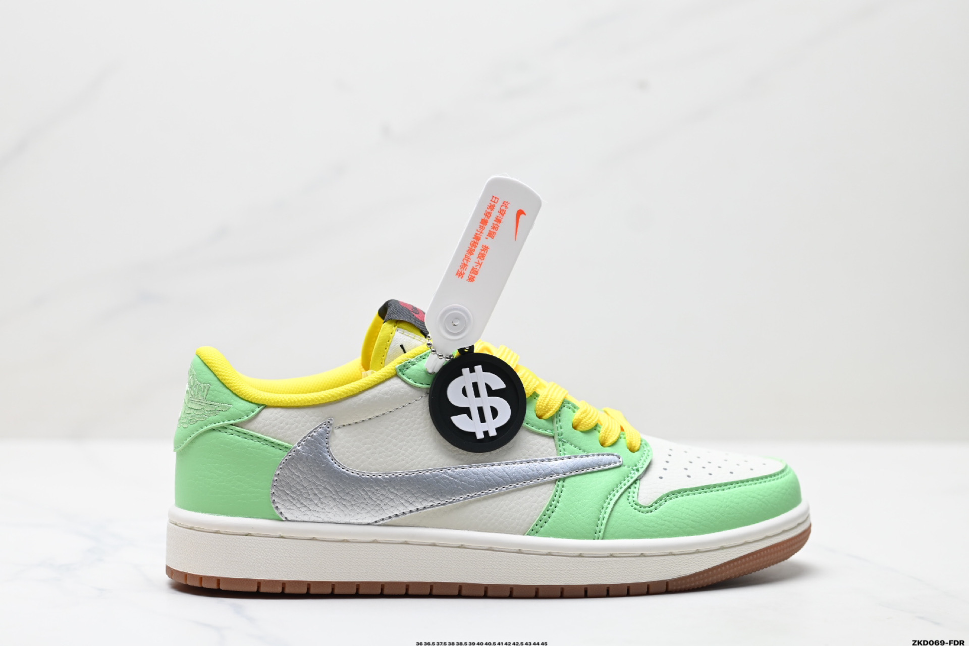 280 AJ1倒勾Travis Scott x Air Jordan 1 ” Reverse Mocha “ AJ1乔1 TS 闪电 联名倒钩 低帮文化篮球鞋 DN6901-092