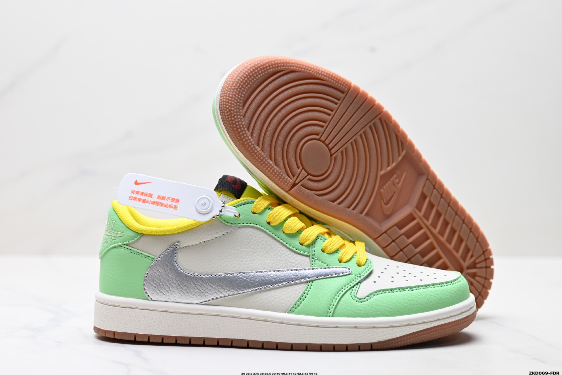 280 AJ1倒勾Travis Scott x Air Jordan 1 ” Reverse Mocha “ AJ1乔1 TS 闪电 联名倒钩 低帮文化篮球鞋 DN6901-092