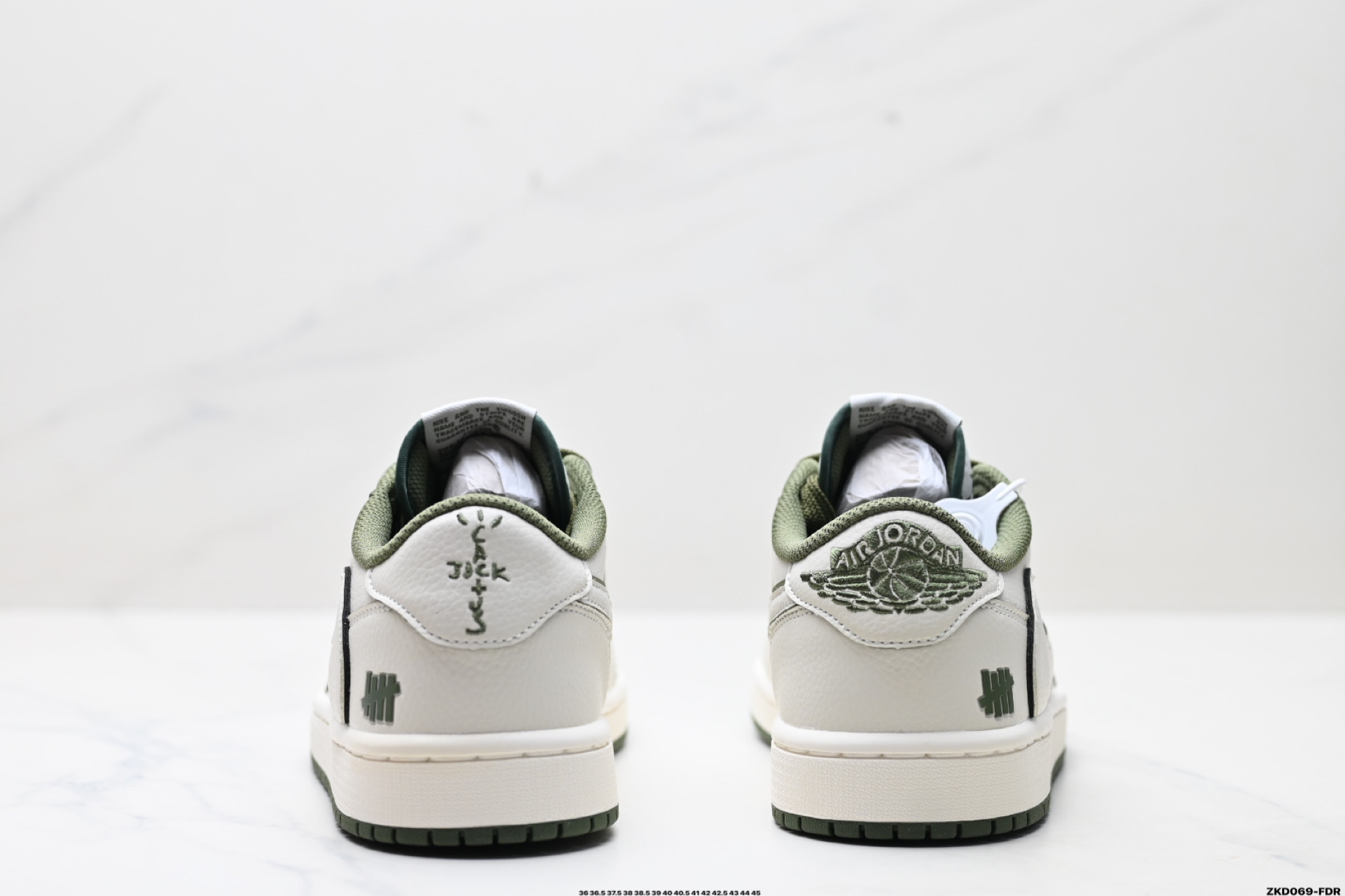 280 AJ1倒勾Travis Scott x Air Jordan 1 ” Reverse Mocha “ AJ1乔1 TS 闪电 联名倒钩 低帮文化篮球鞋 DF1845-535