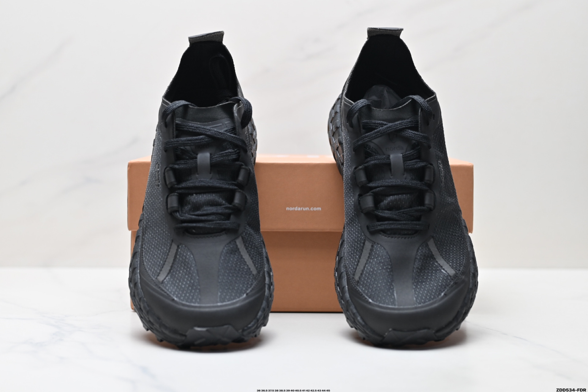 240 NORDA 001 厚底系带耐磨 低帮 户外 越野登山功能鞋 舒适鞋面 NORDA001-M-STLTHBLK-8