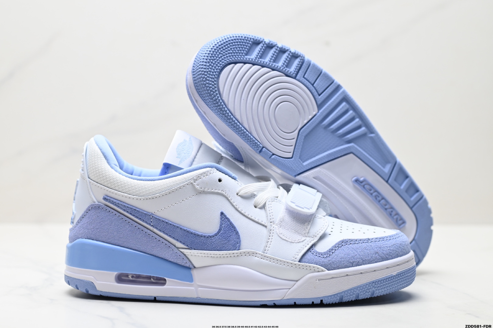 240 耐克Nike Air Jordan Legacy 312 Low”White/Grey Fog/Blue/Red“乔丹最强三合一混合版本低帮文化休闲运动篮球鞋 FQ7827-104