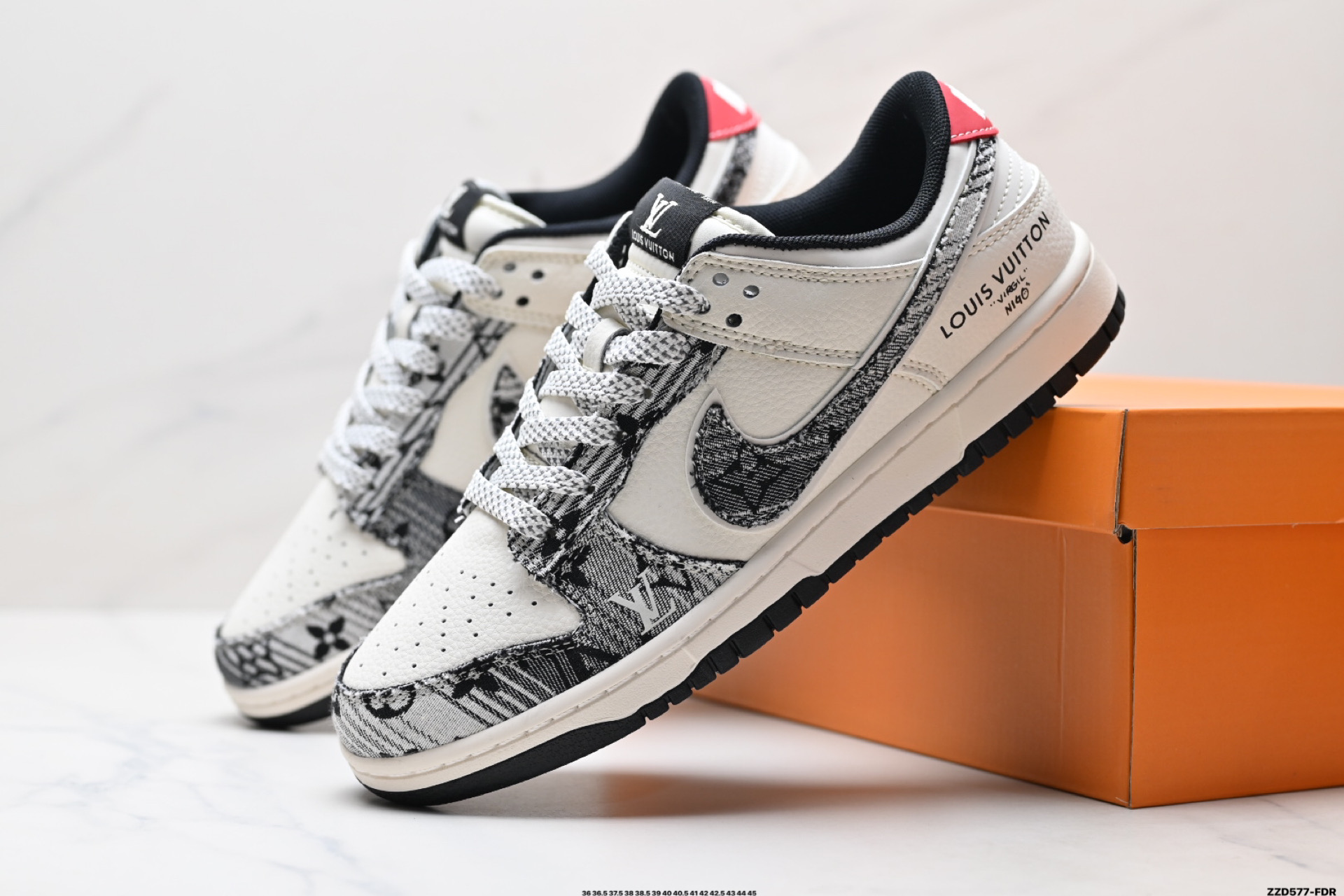 260 Nike Dunk Low Retro ‘DIY高端定制’耐克 低帮休闲运动板鞋 JY6988-112