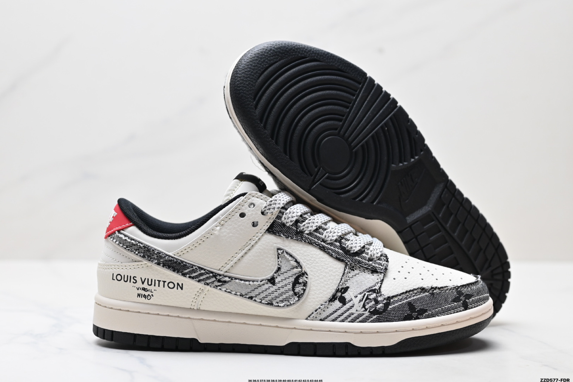 260 Nike Dunk Low Retro ‘DIY高端定制’耐克 低帮休闲运动板鞋 JY6988-112
