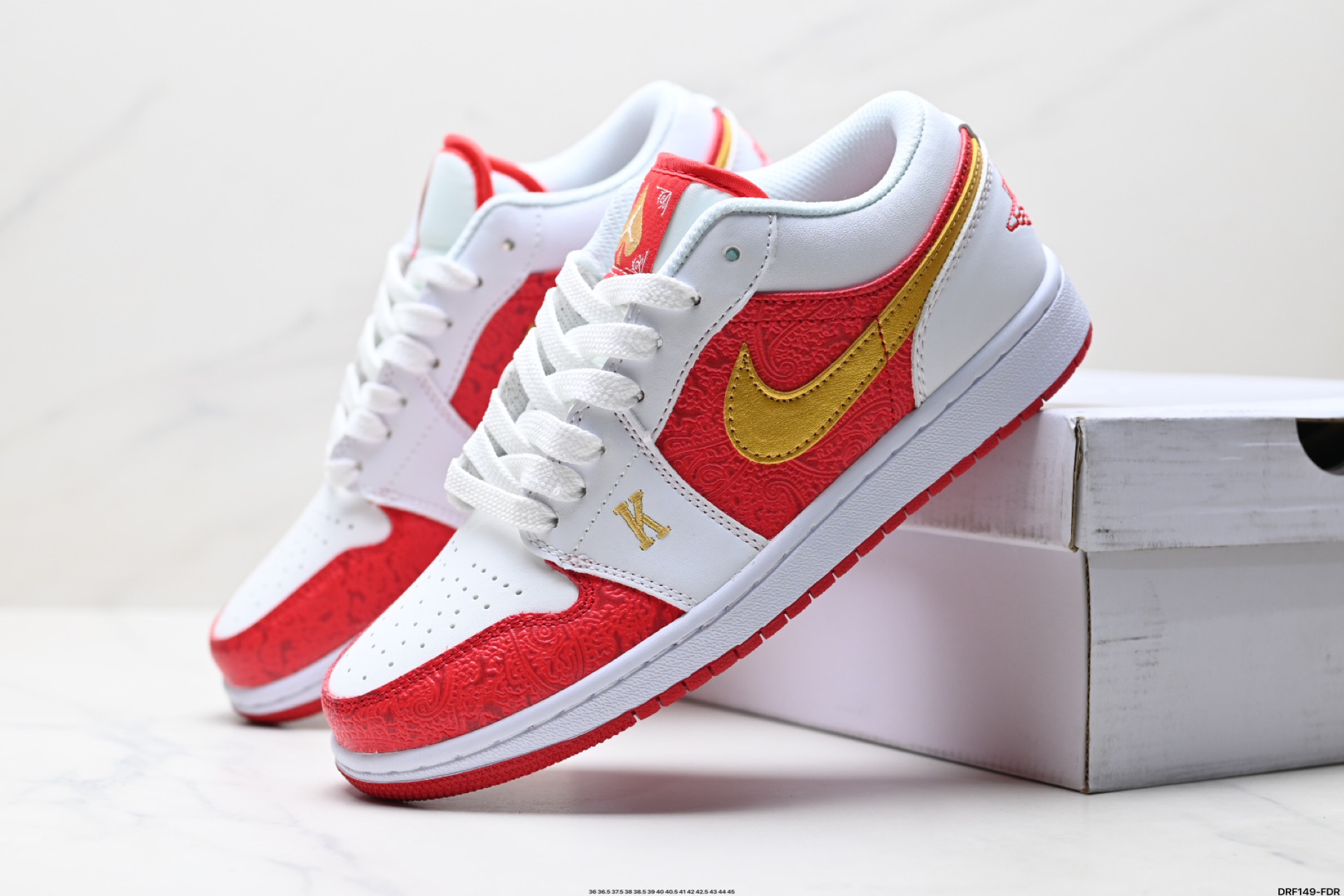 Nike Air Jordan 1 Low Casual Sneakers CK3022-013 - Official Colors 3 i1746725013651 6739 0 1