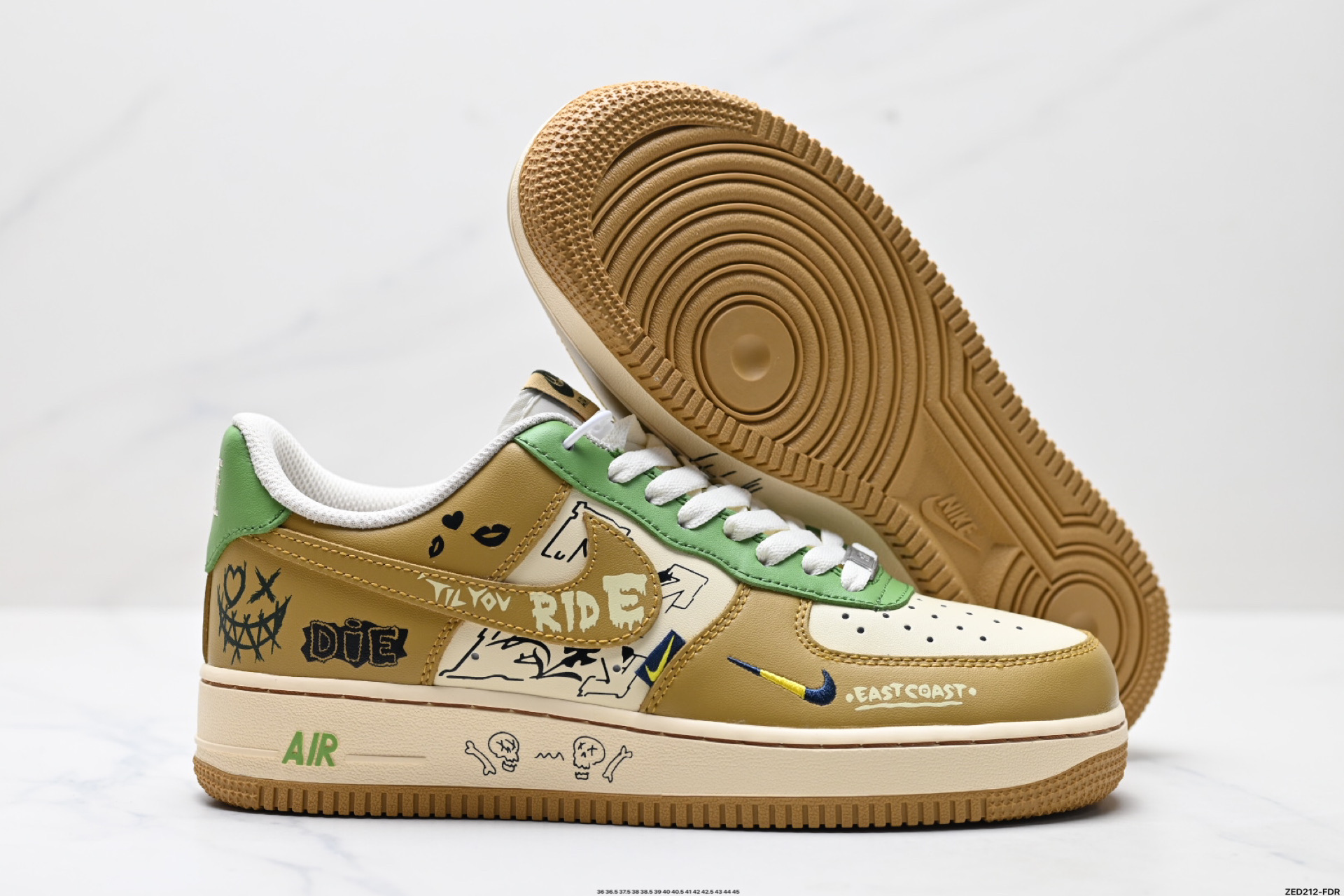 NIKE AIR FORCE 1‘07 XL2321-666