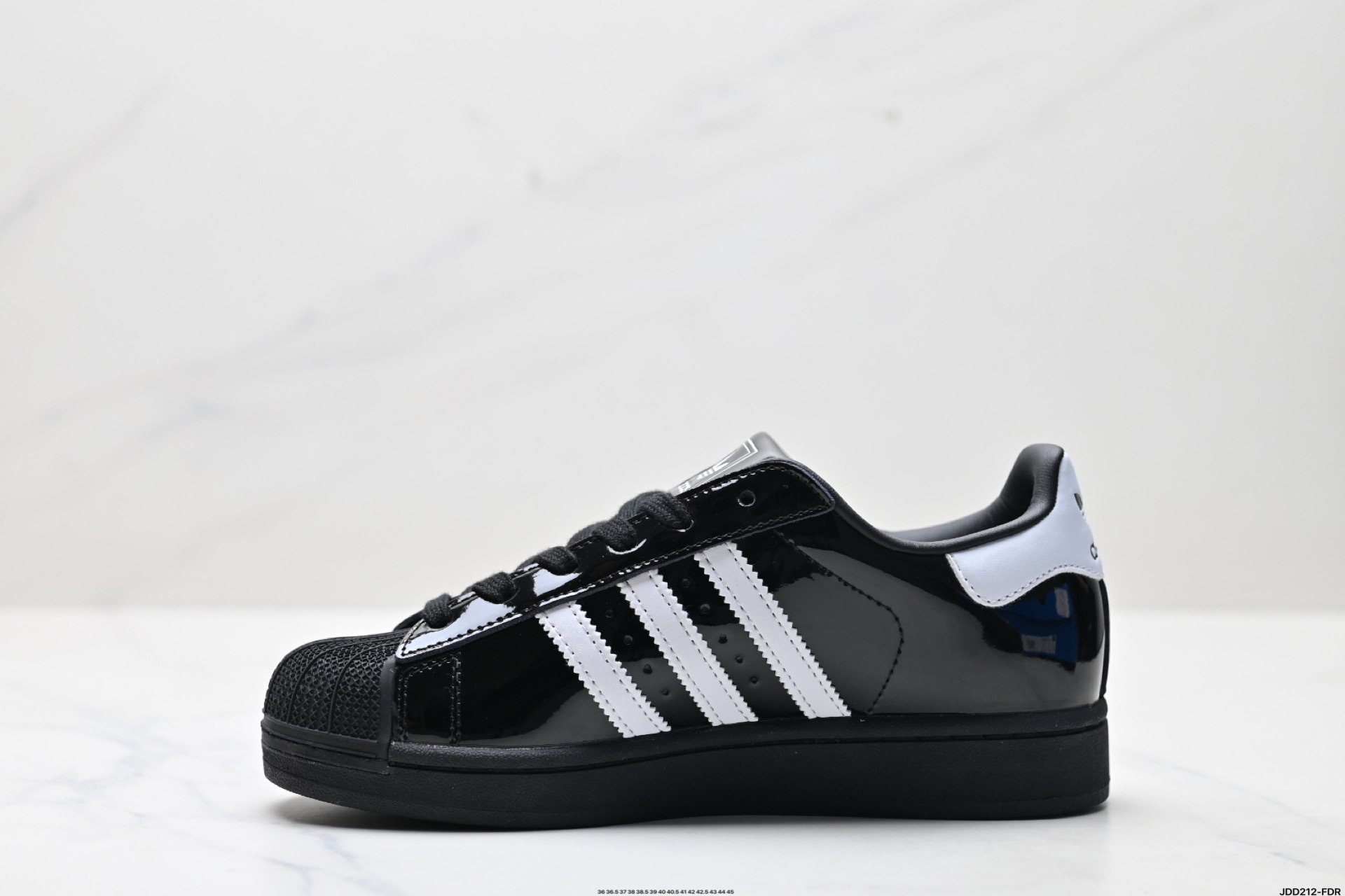 Adidas Superstar Black Patent Leather Low-Top Unisex Sneaker JH7756 4 i1746724076033 9706 0 2