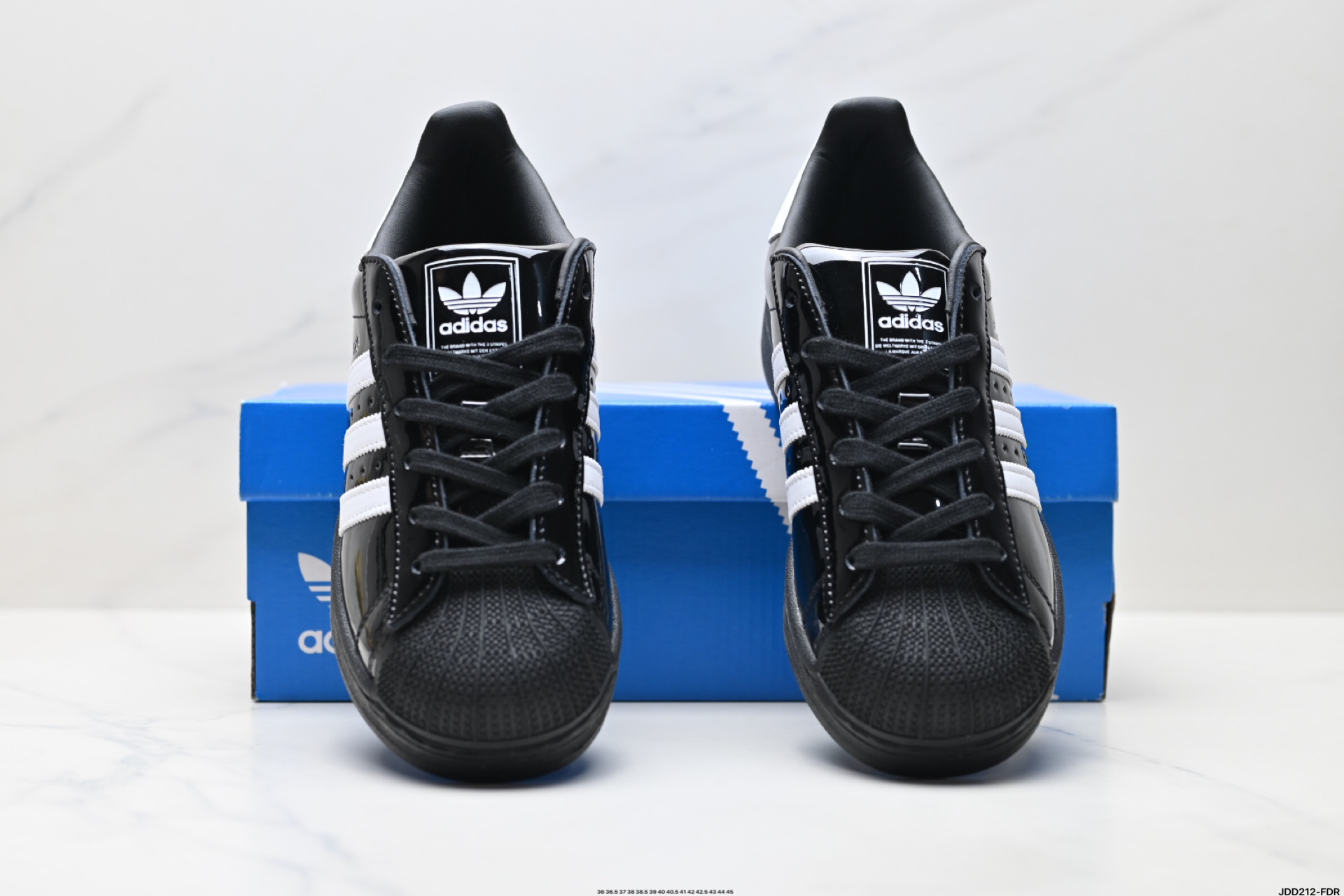 Adidas Superstar Black Patent Leather Low-Top Unisex Sneaker JH7756 8 i1746724076858 536 0 6