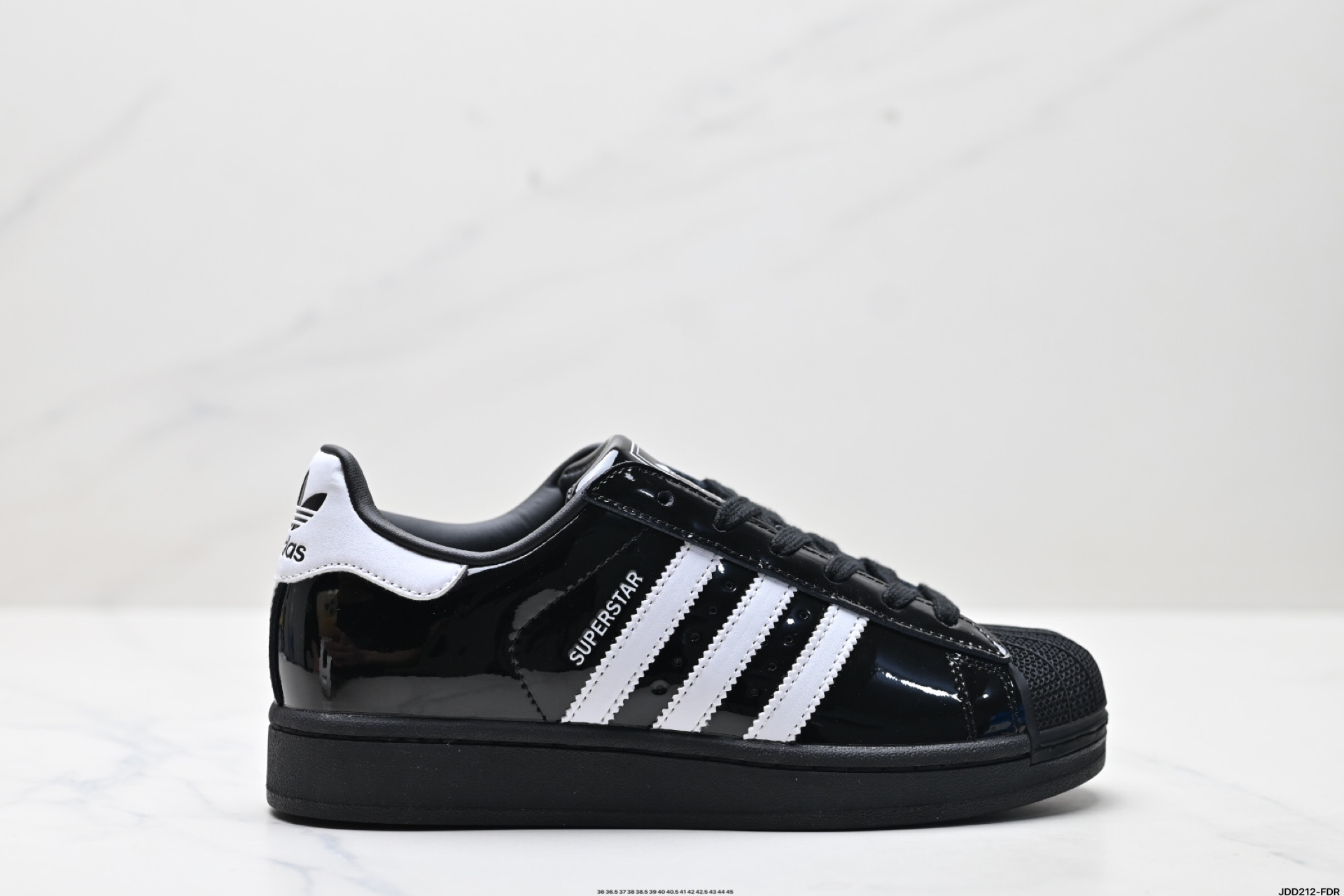 Adidas Superstar Black Patent Leather Low-Top Unisex Sneaker JH7756 2 i1746724076858 5675 0 0