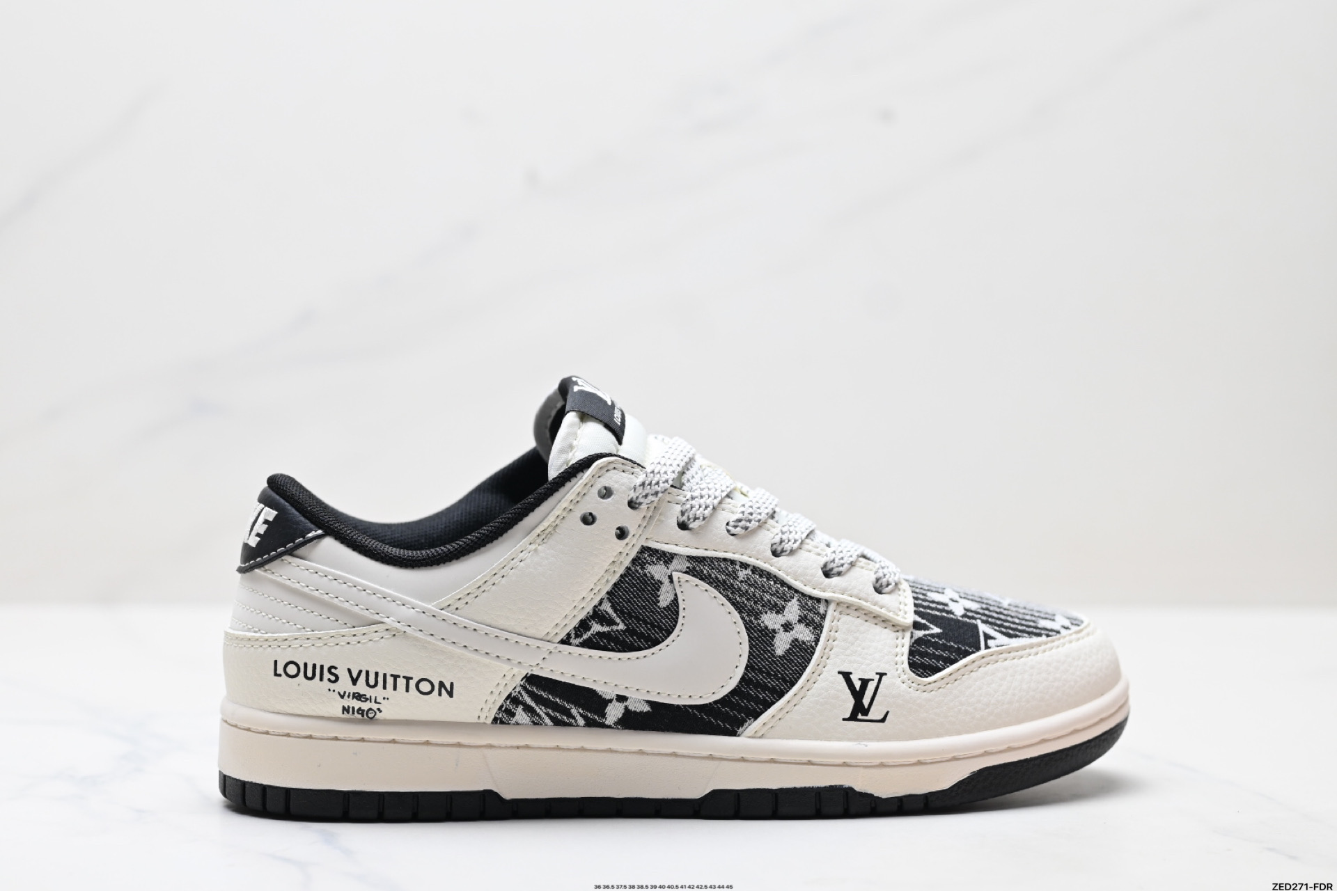 270 Nike Dunk Low Retro ‘DIY高端定制’耐克 低帮休闲运动板鞋 FC1688-229