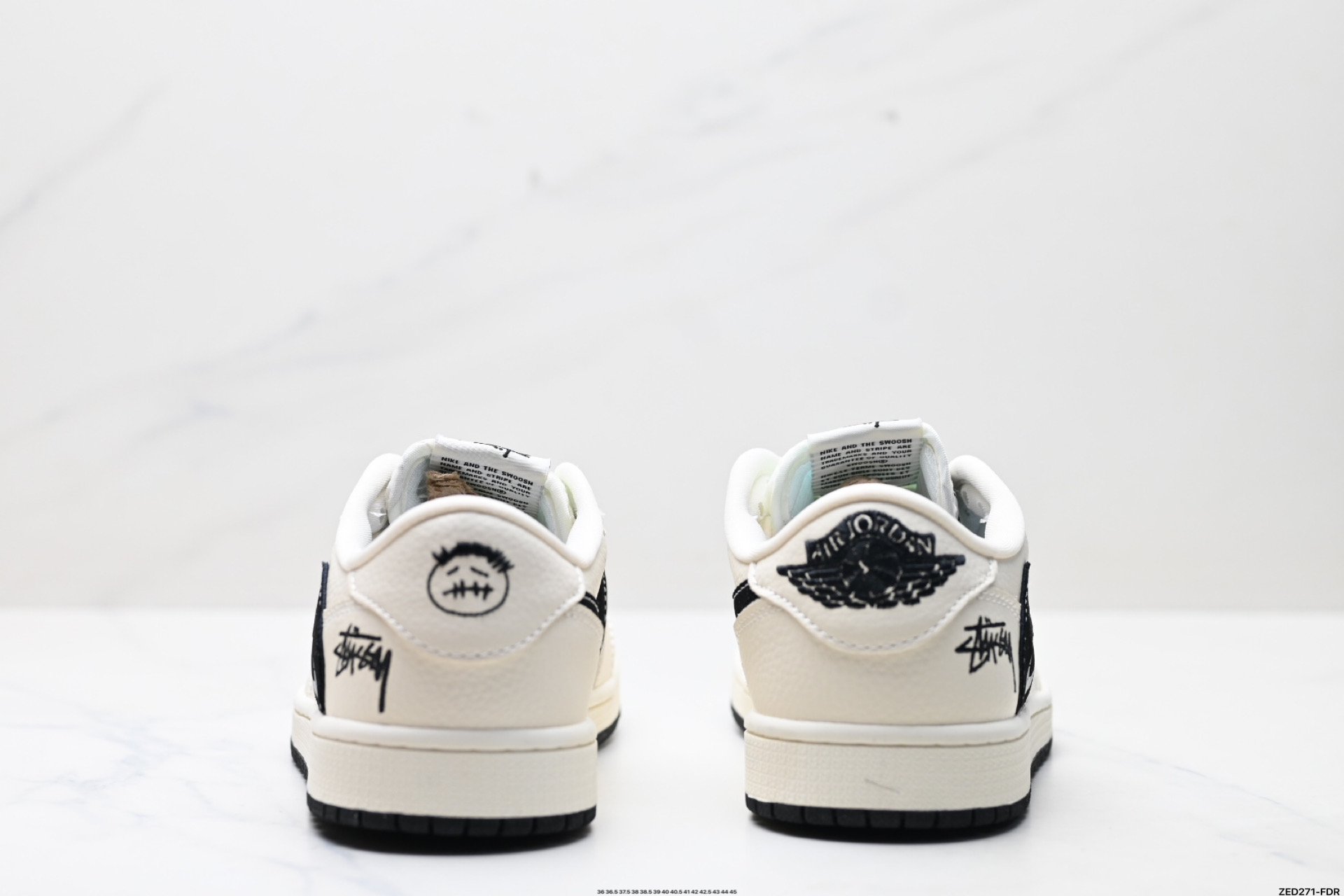 Air Jordan 1 Low x Stussy, Premium Leather, Comfortable Fit, Durable Outsole 7 i1746724801391 7101 0 5