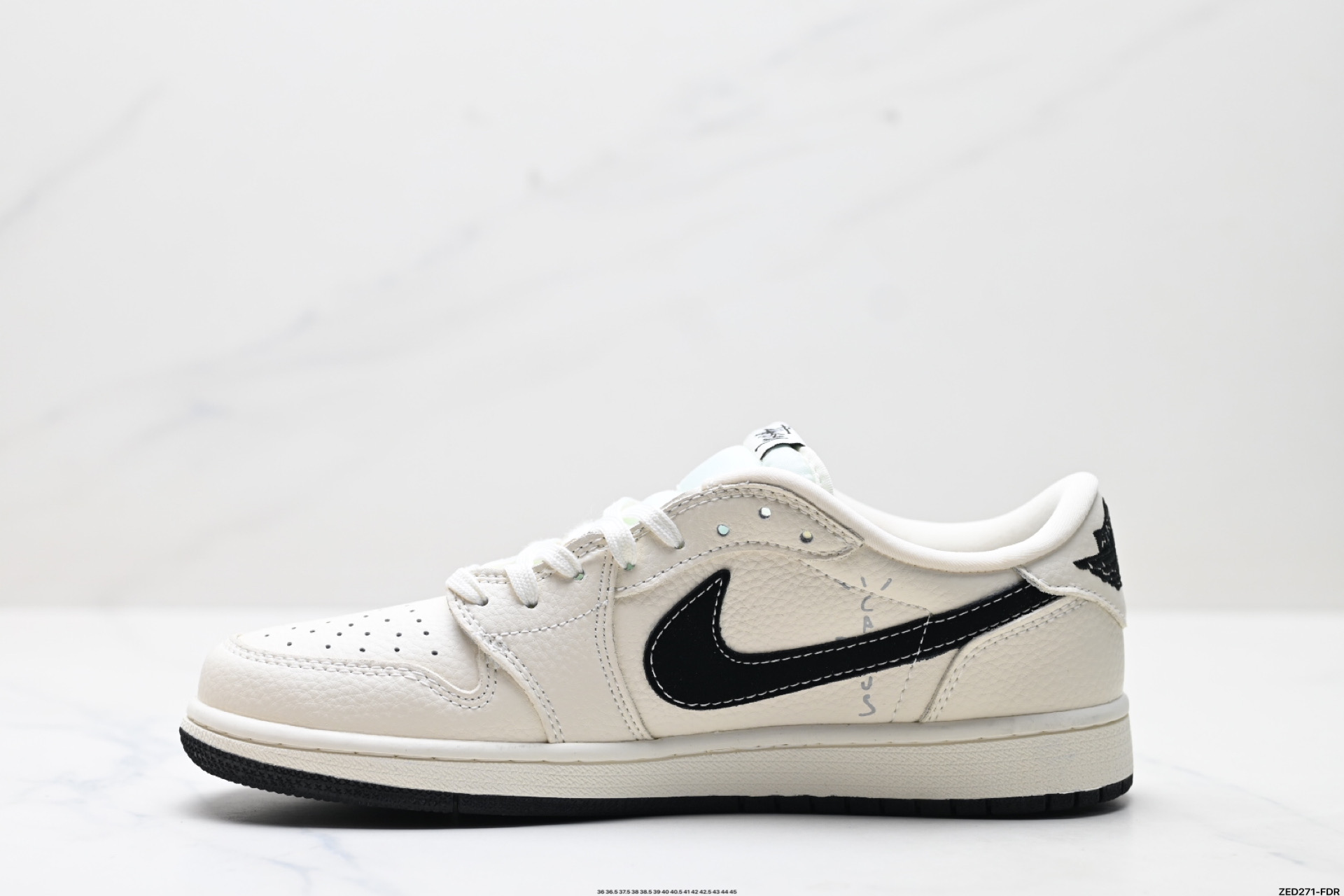 Air Jordan 1 Low x Stussy, Premium Leather, Comfortable Fit, Durable Outsole 4 i1746724801392 374 0 2