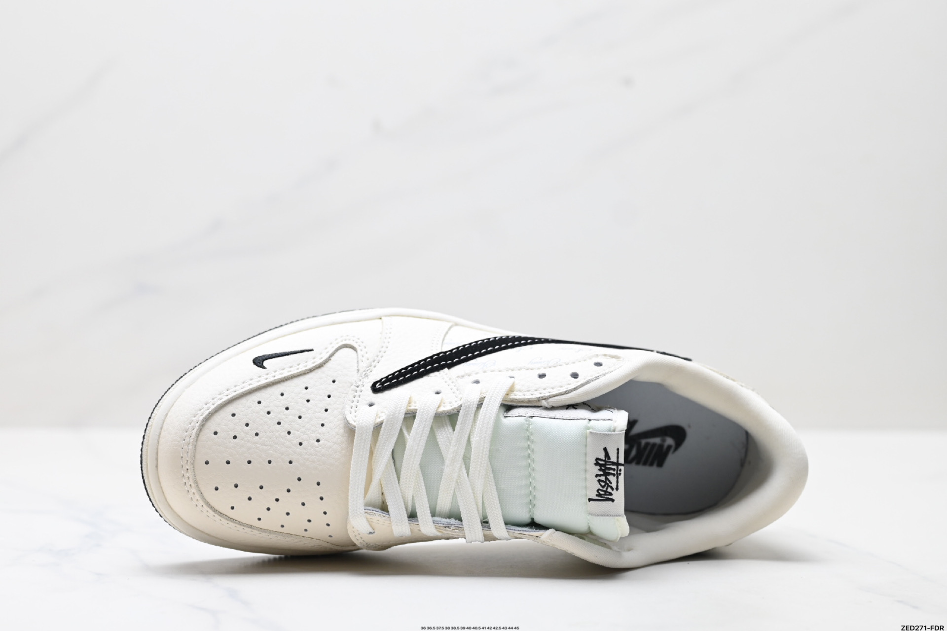 Air Jordan 1 Low x Stussy, Premium Leather, Comfortable Fit, Durable Outsole 3 i1746724802159 8055 0 1