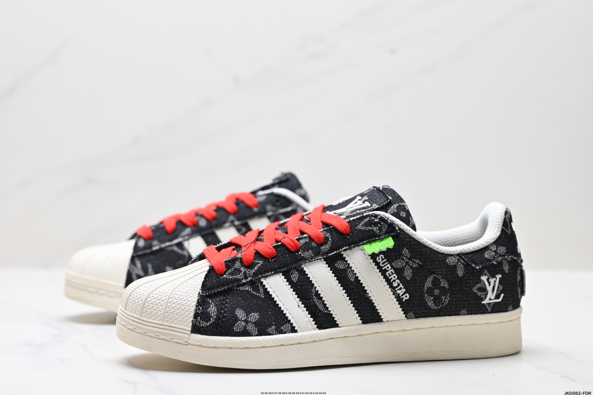 170 Adidas Originals Superstar 阿迪达斯 三叶草 贝壳头’DIY’系列低帮经典百搭休闲运动板鞋 lG1988