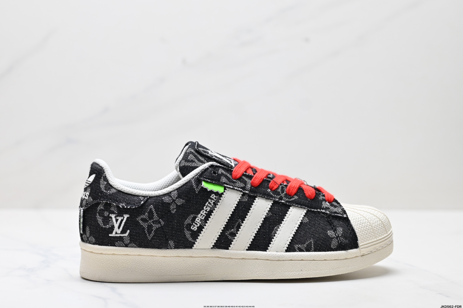 170 Adidas Originals Superstar 阿迪达斯 三叶草 贝壳头’DIY’系列低帮经典百搭休闲运动板鞋 lG1988